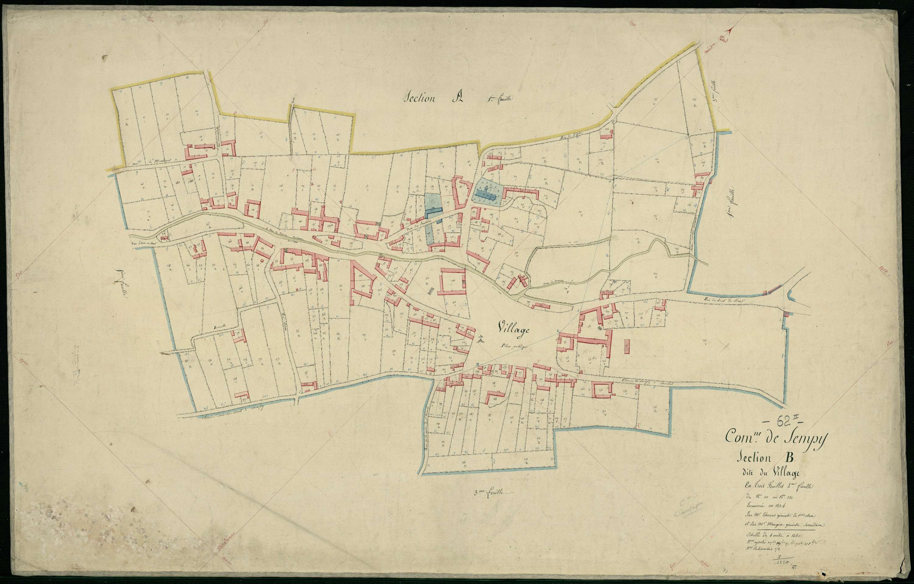 Sempy - Section B, 2e feuille