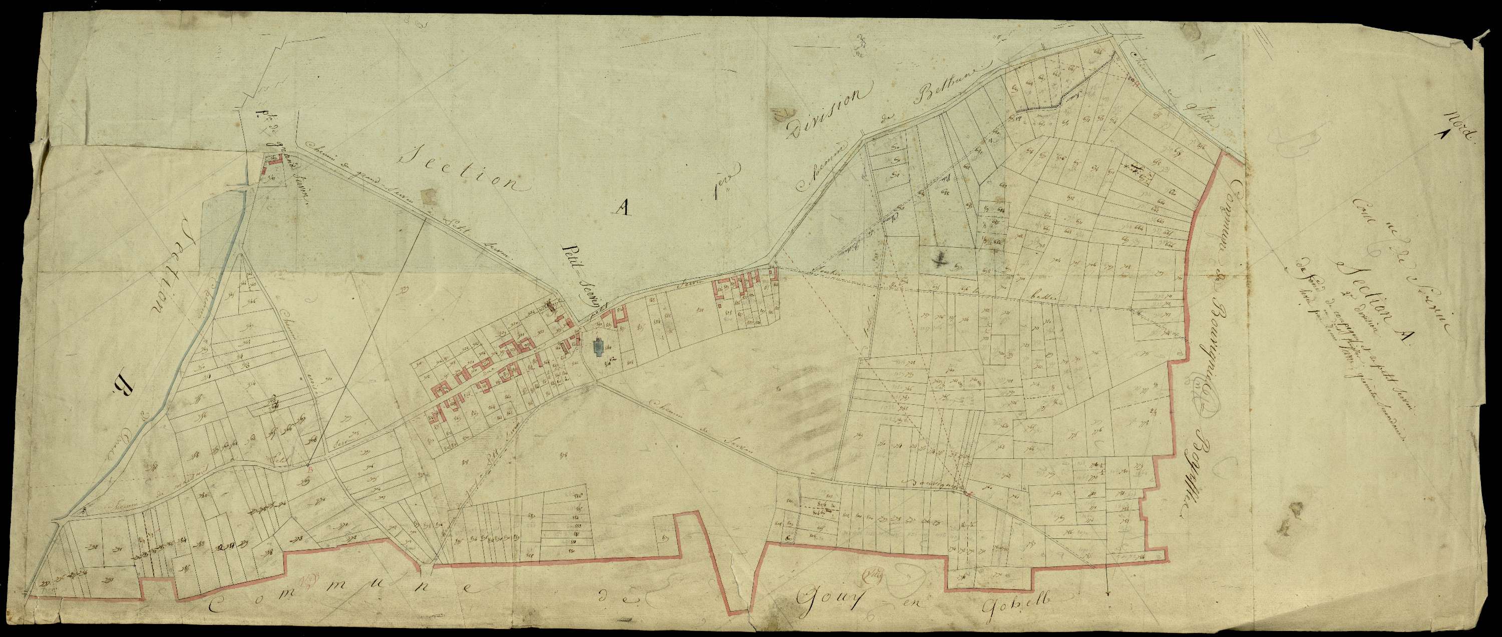 Servins - Section A, 2e feuille