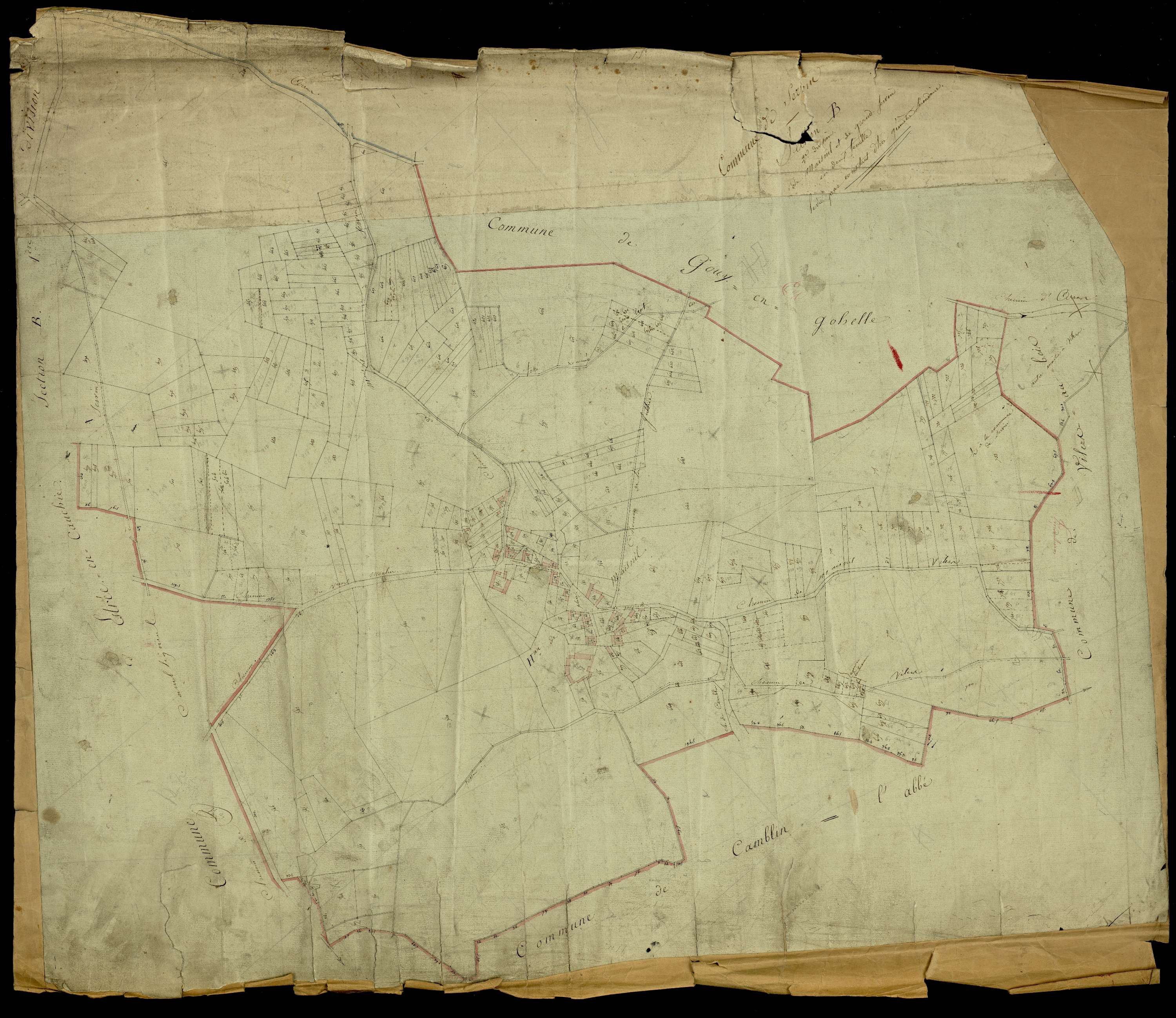 Servins - Section B, 2e feuille