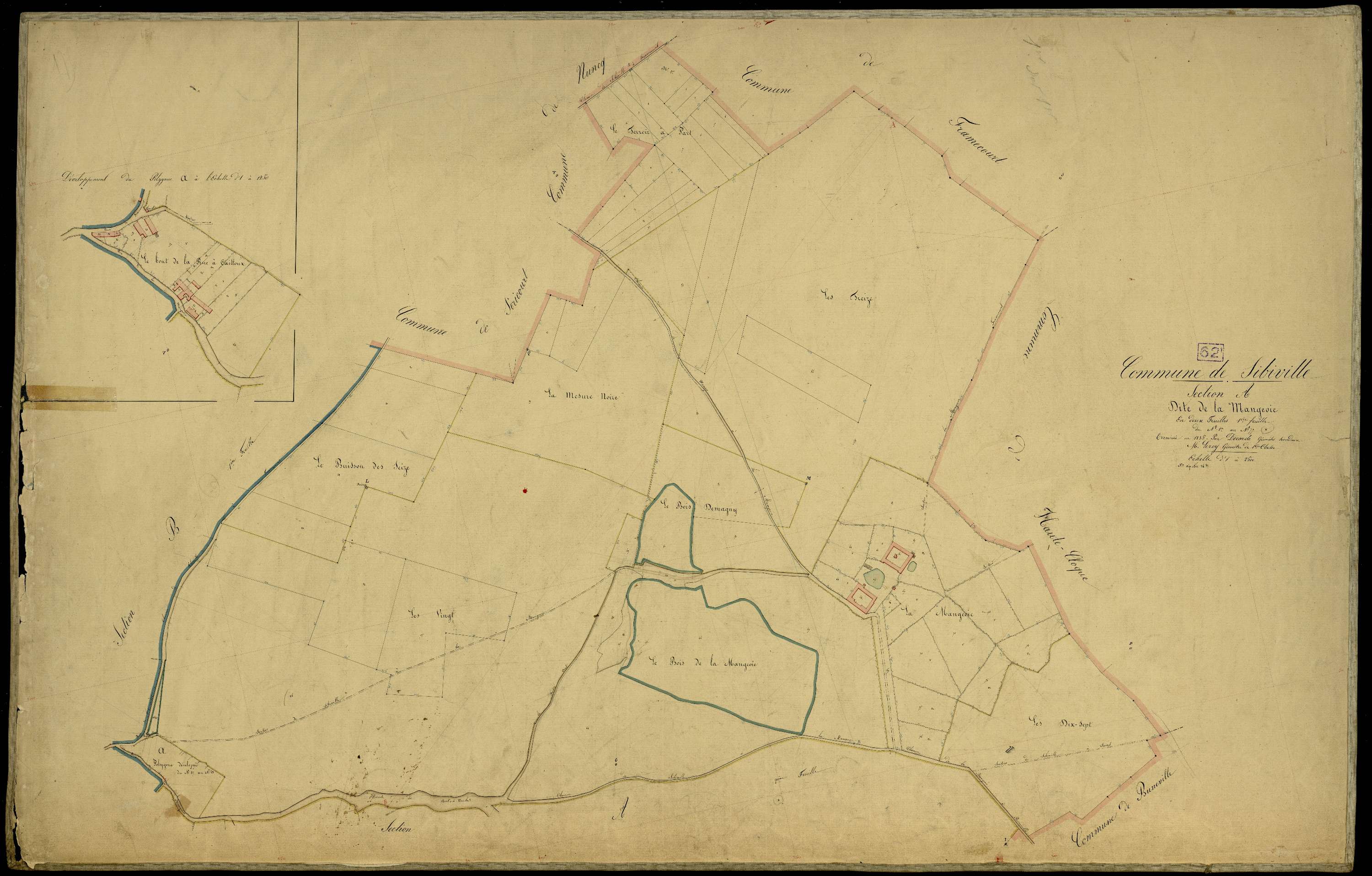 Sibiville - Section A, 1re feuille