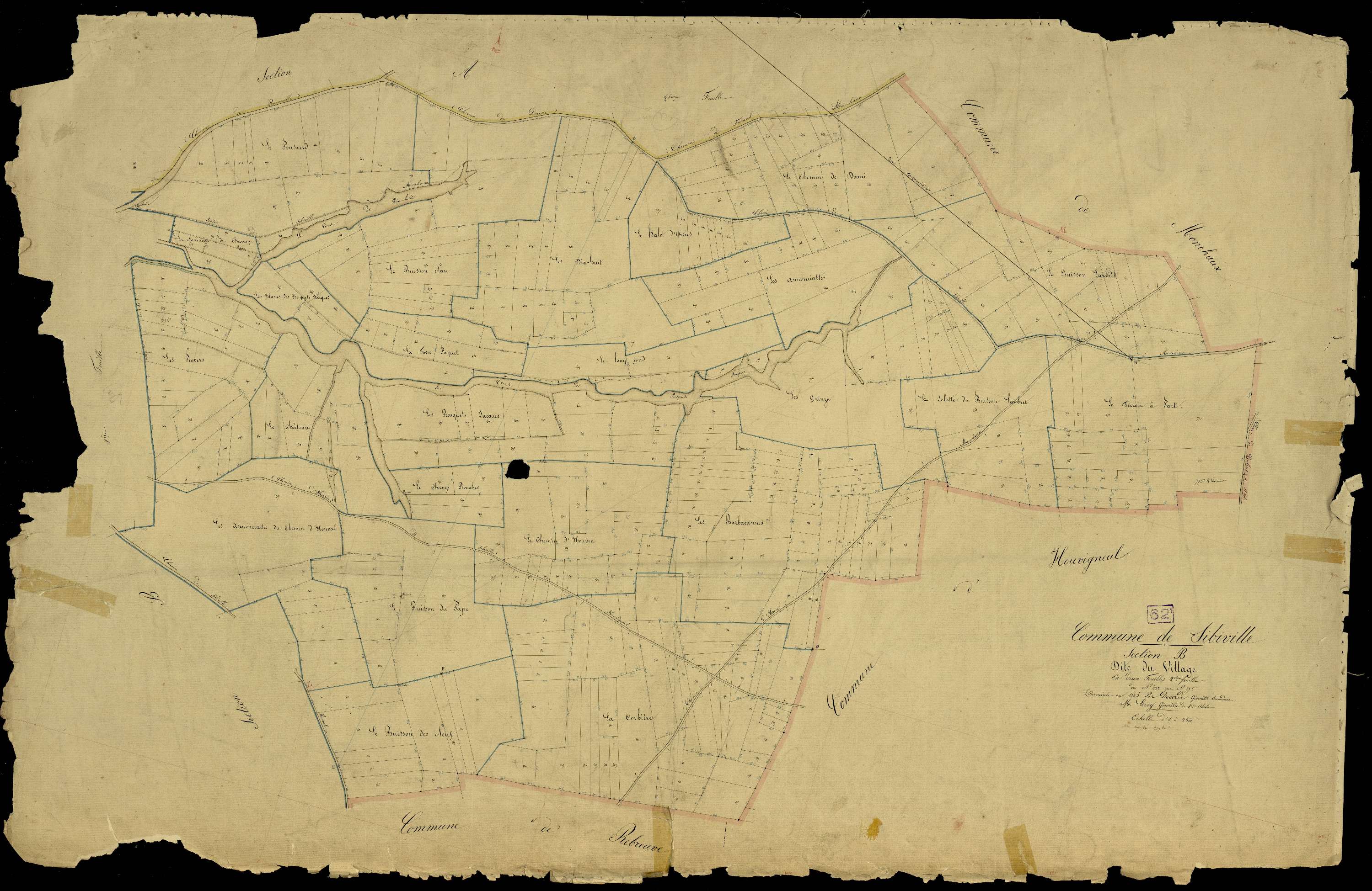 Sibiville - Section B, 2e feuille