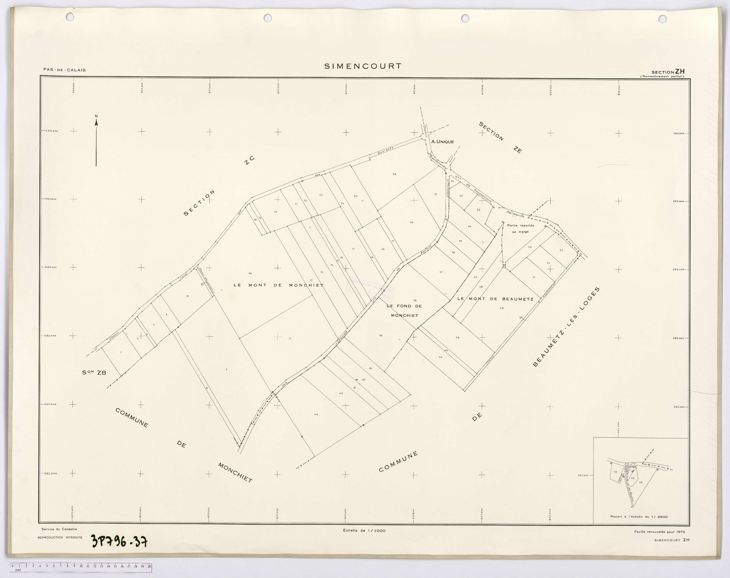 Simencourt - Section ZH.