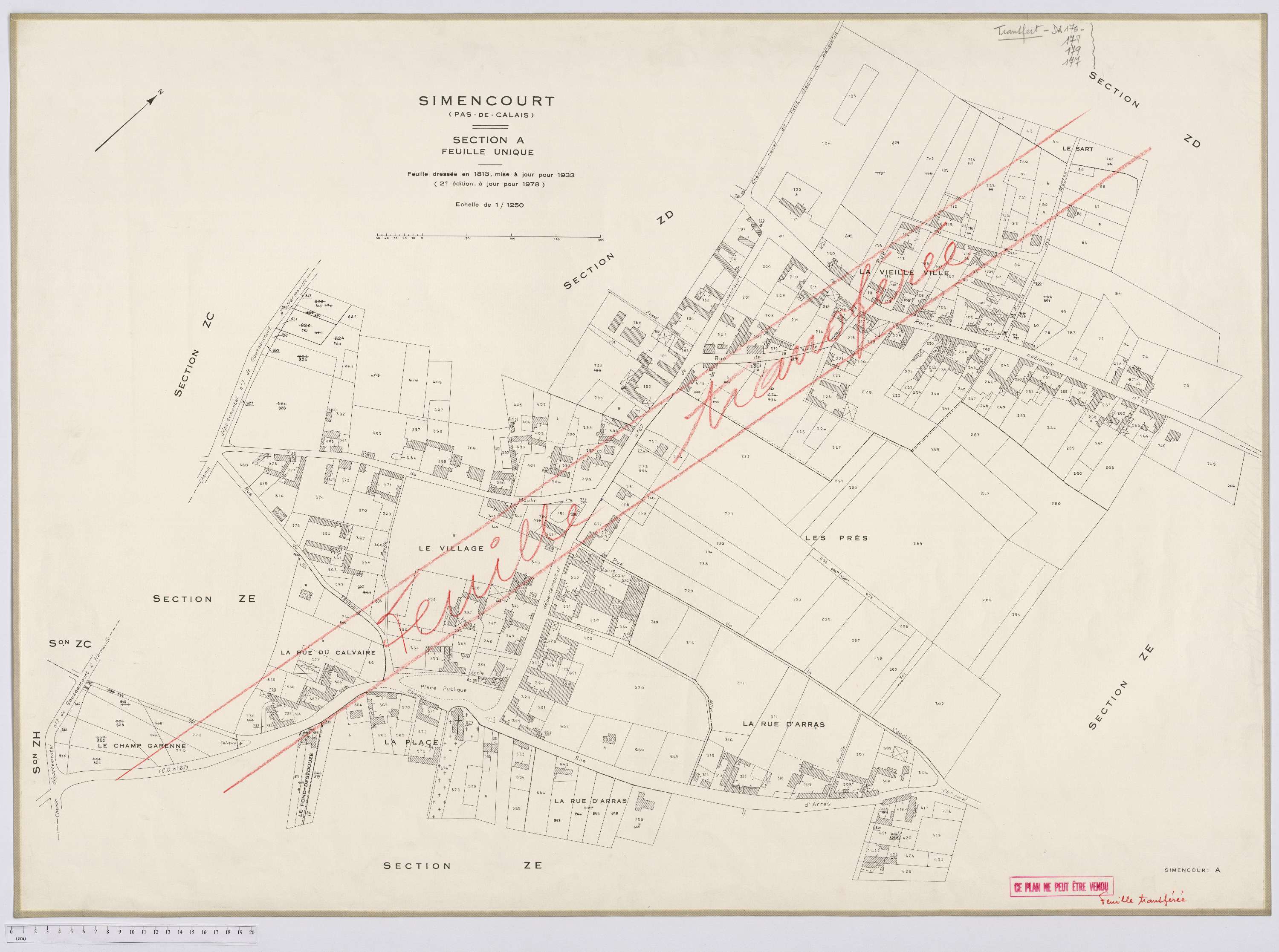 Simencourt - Section A.