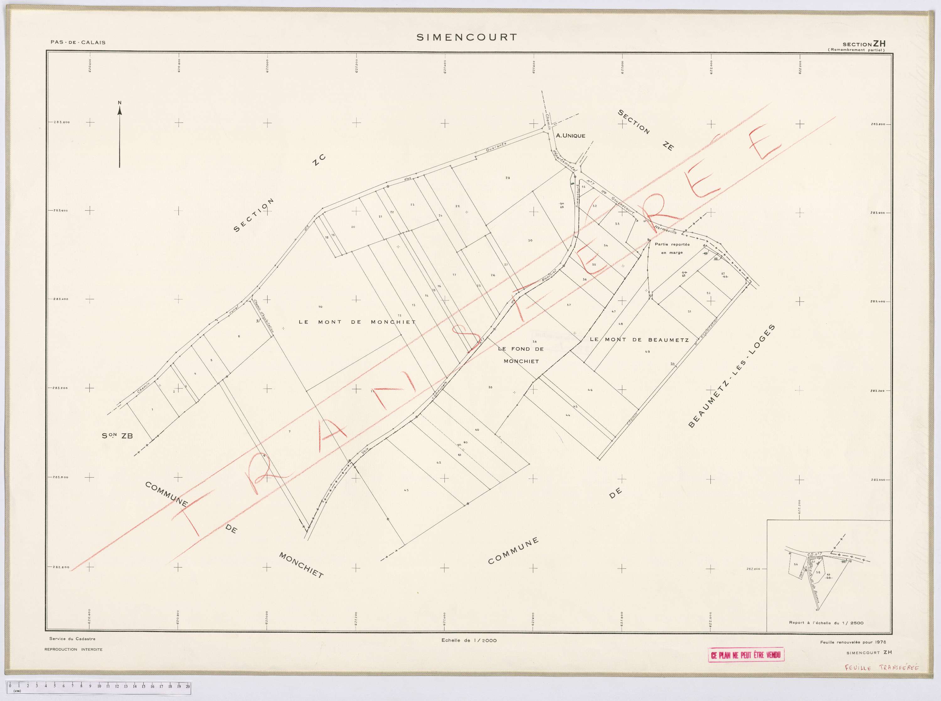 Simencourt - Section ZH.