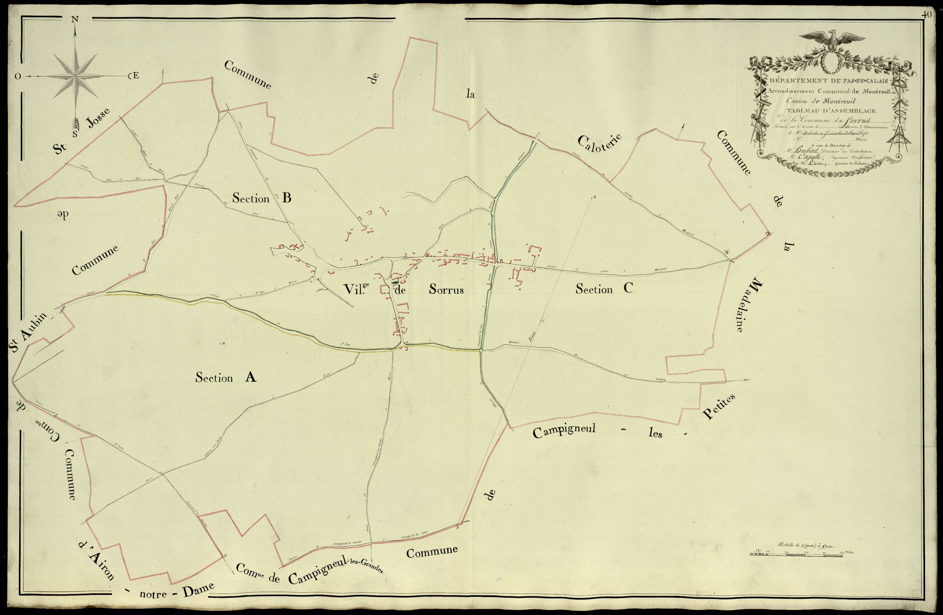 Sorrus - Tableau d'assemblage