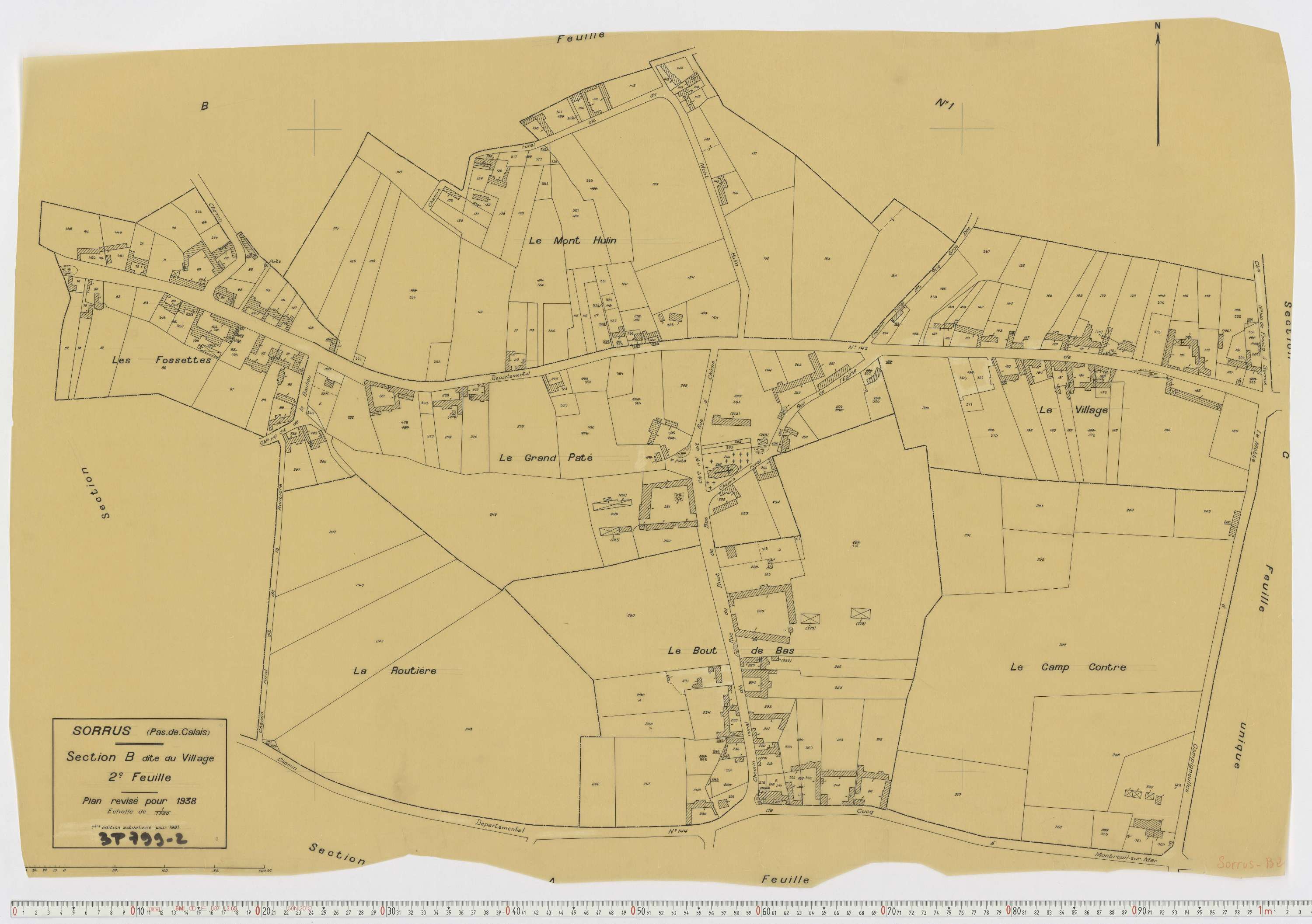 Sorrus - Section B, feuille 2.