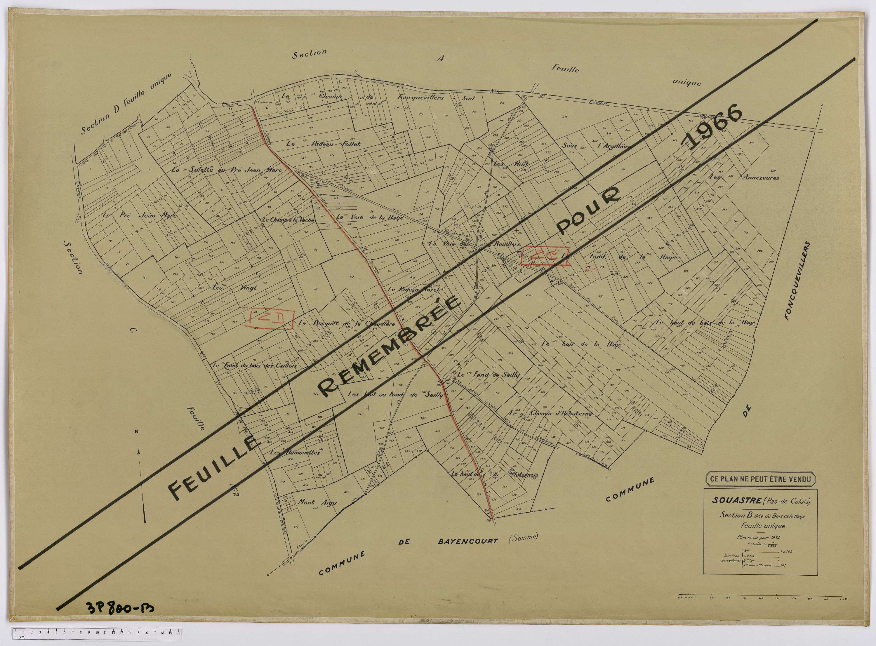 Souastre - Section A.