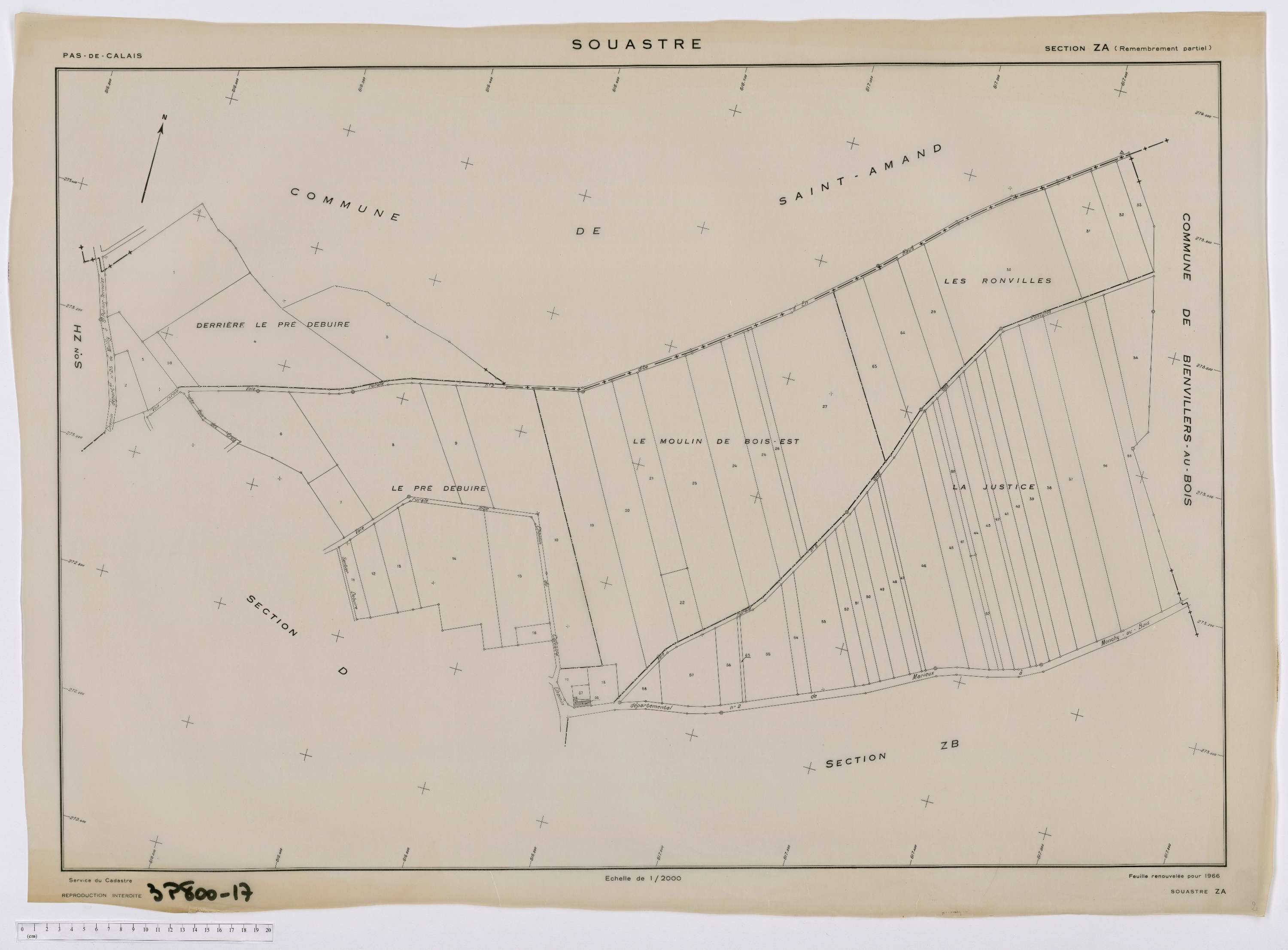 Souastre - Section ZA.