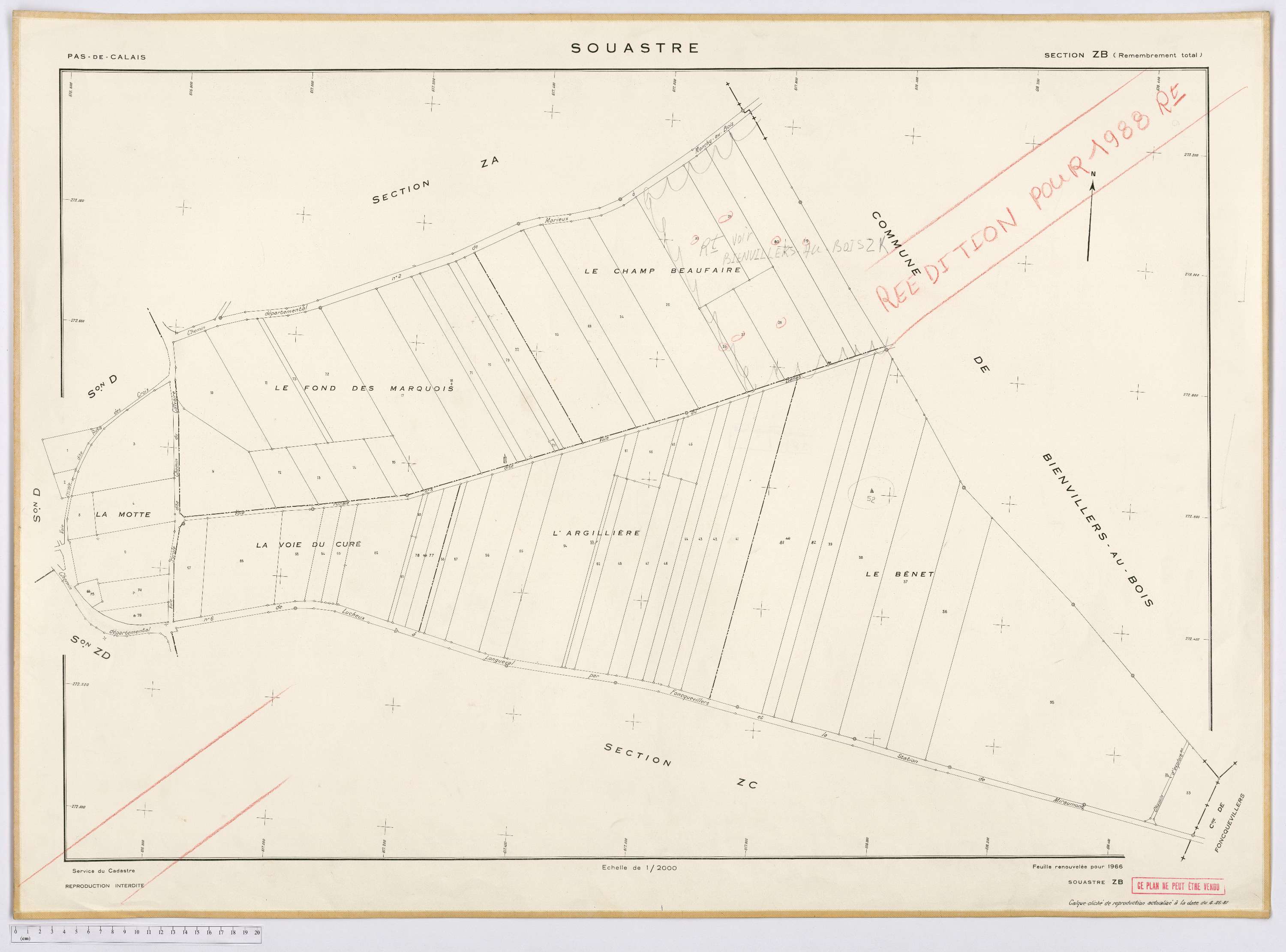 Souastre - Section ZB.