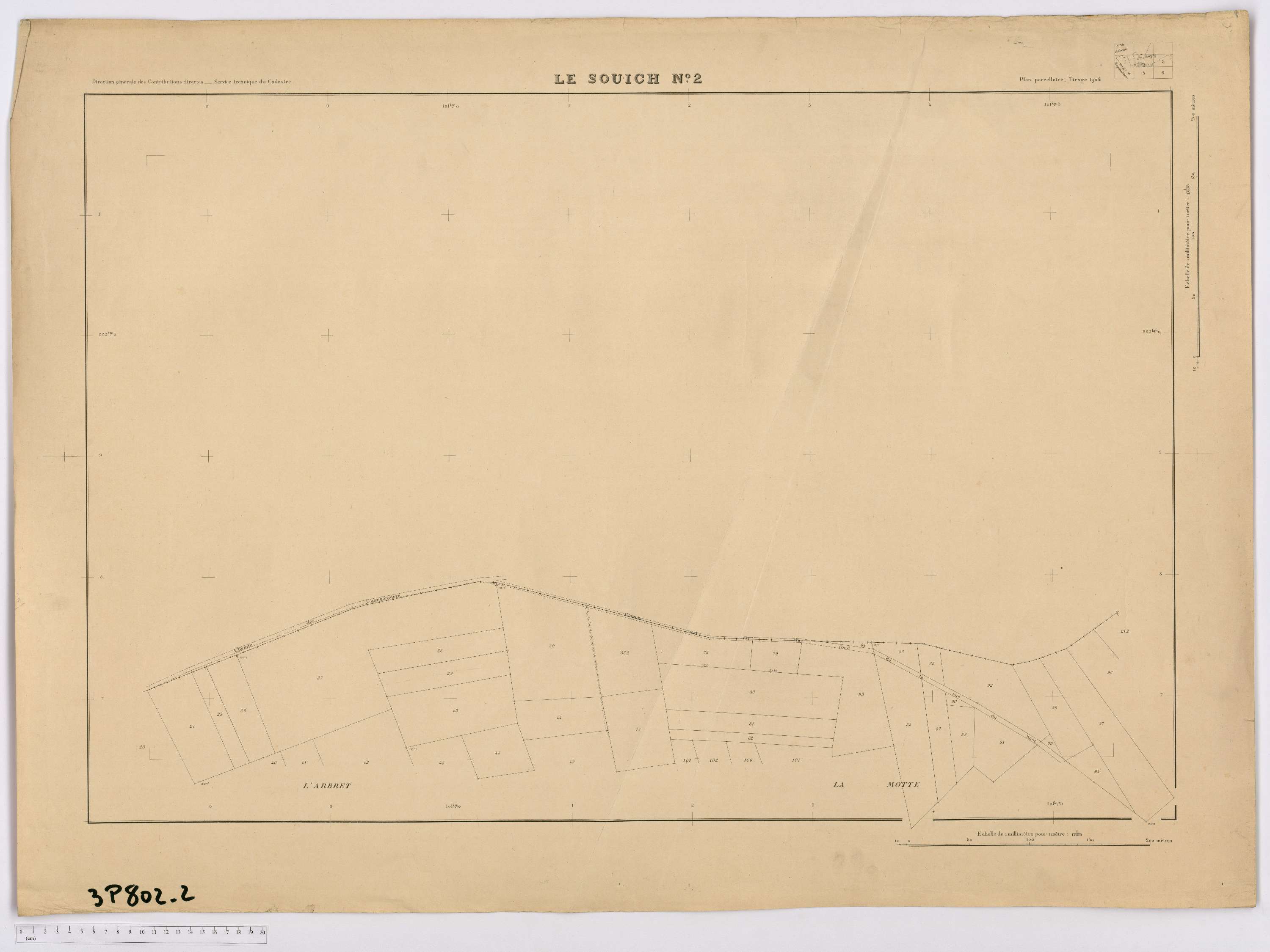 Le Souich - Plan n° 2.