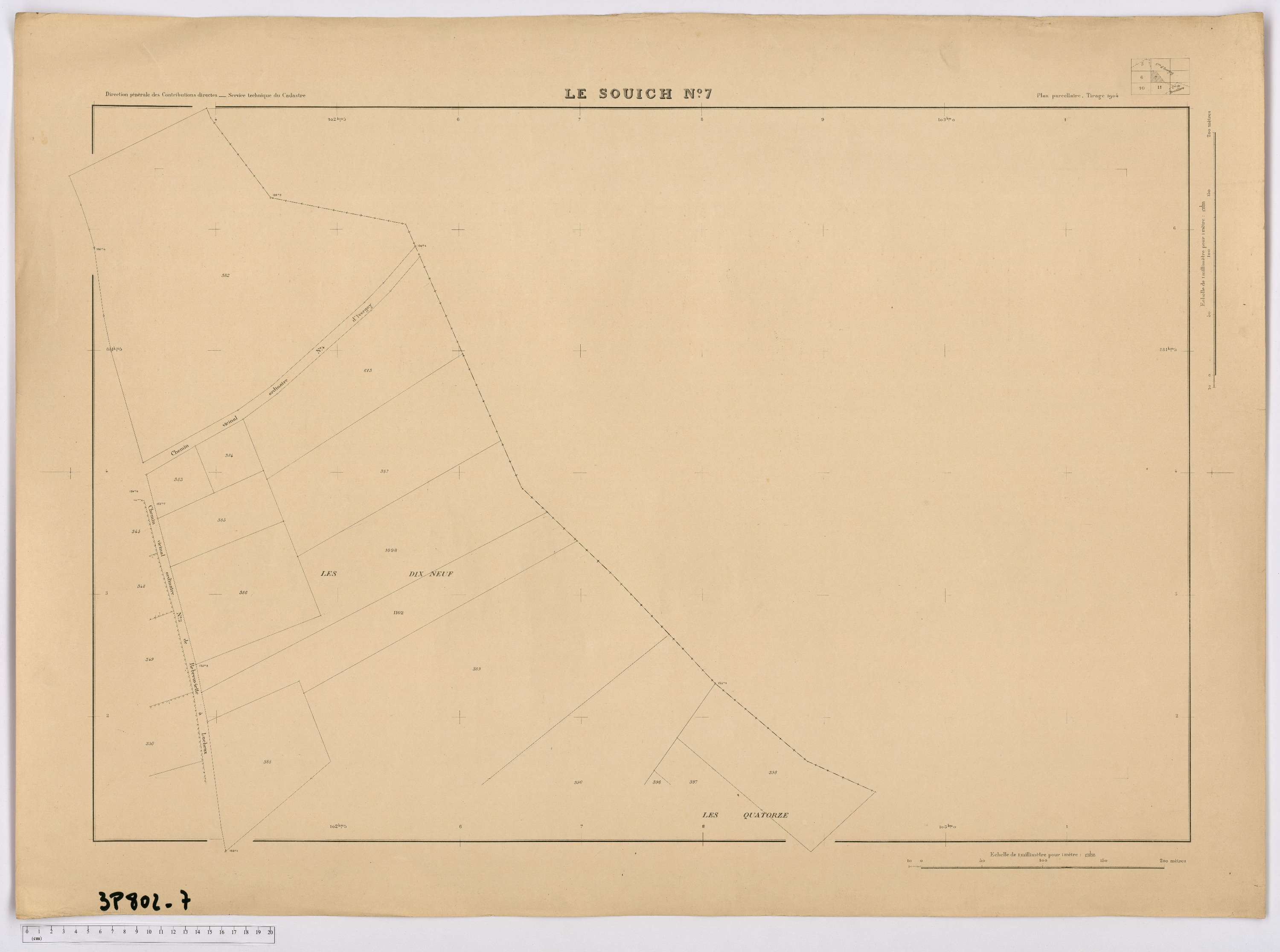 Le Souich - Plan n° 7.