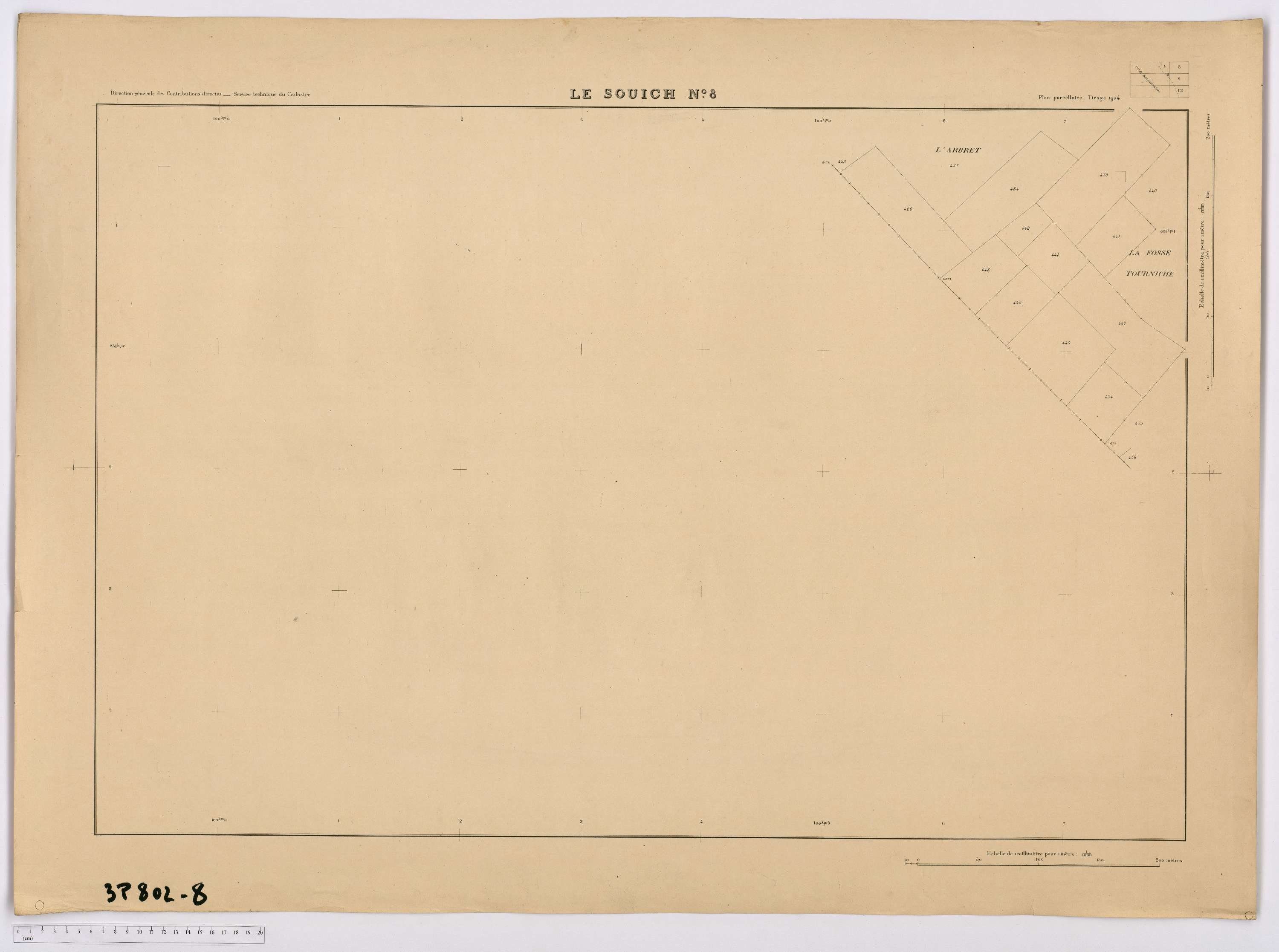 Le Souich - Plan n° 8.