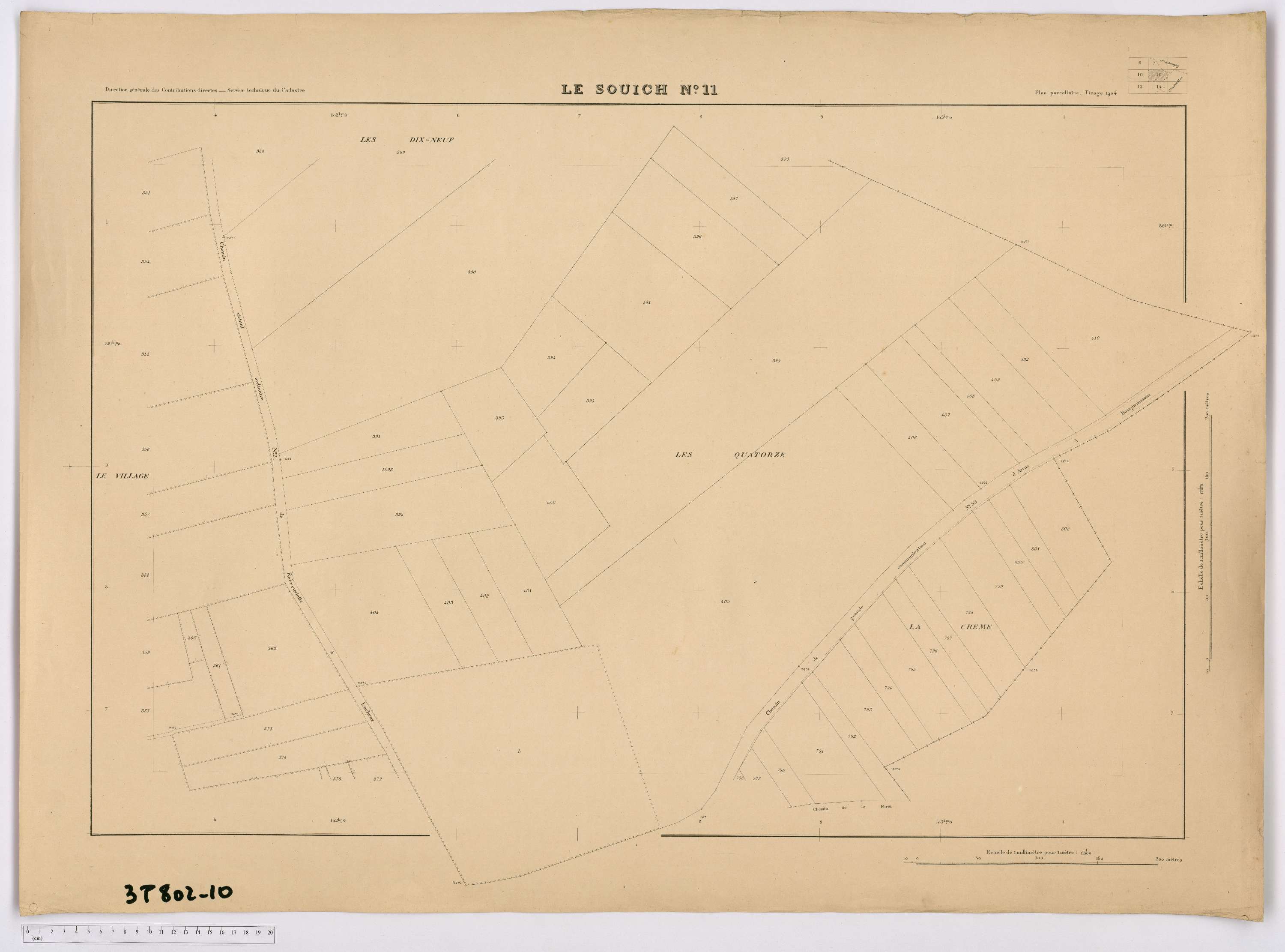 Le Souich - Plan n° 11.