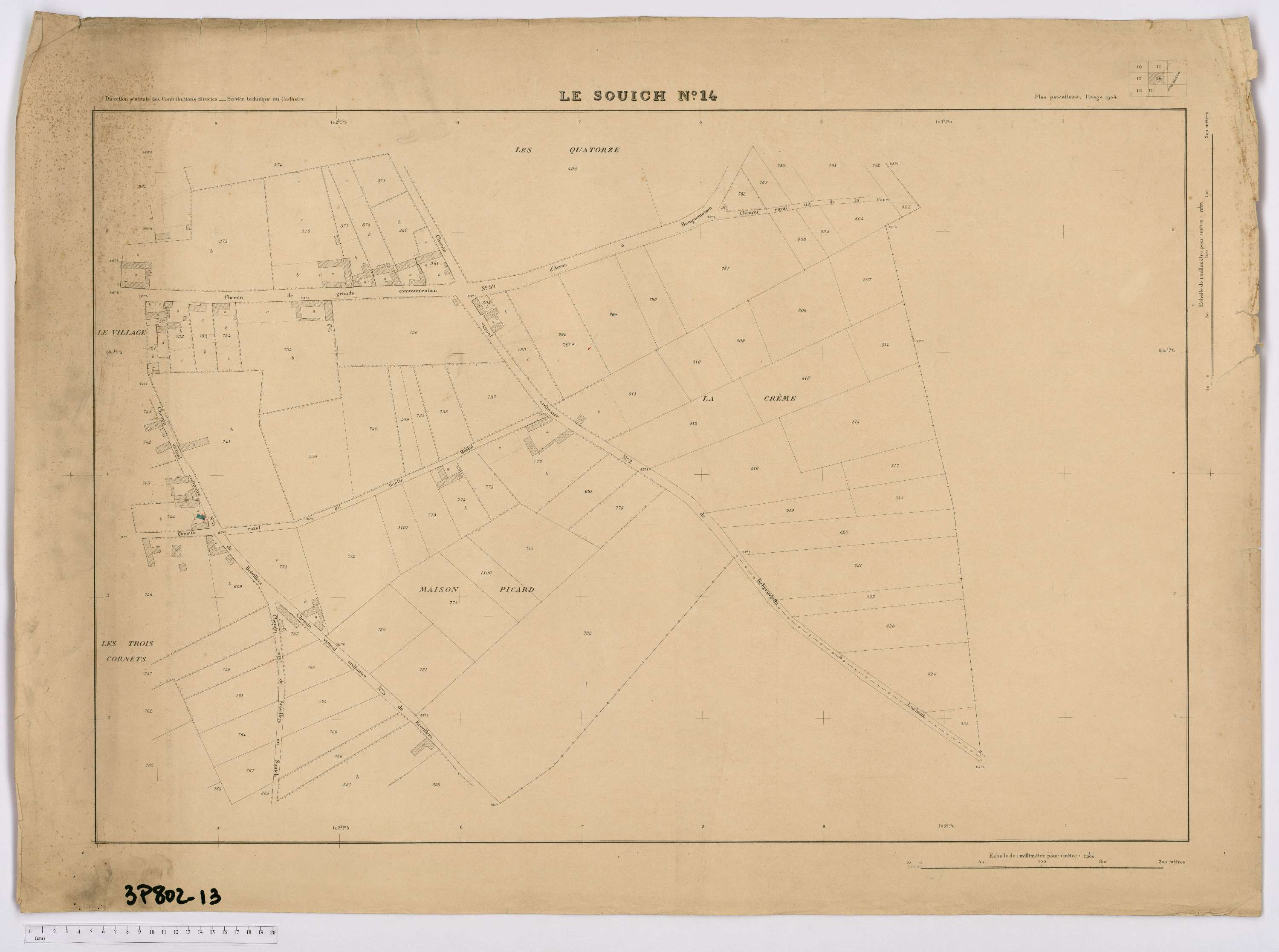 Le Souich - Plan n° 14.