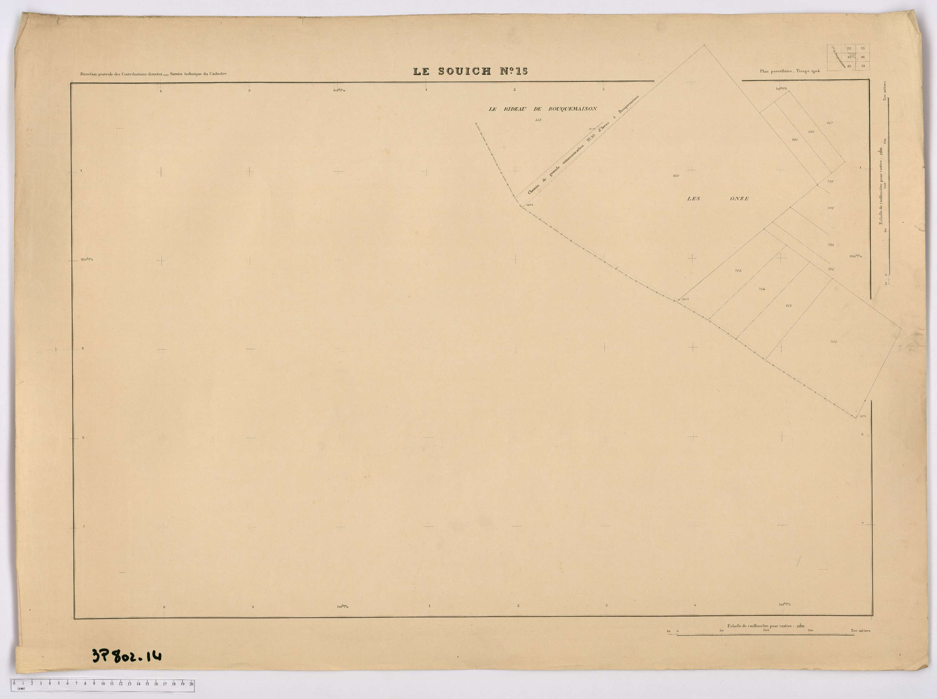 Le Souich - Plan n° 15.