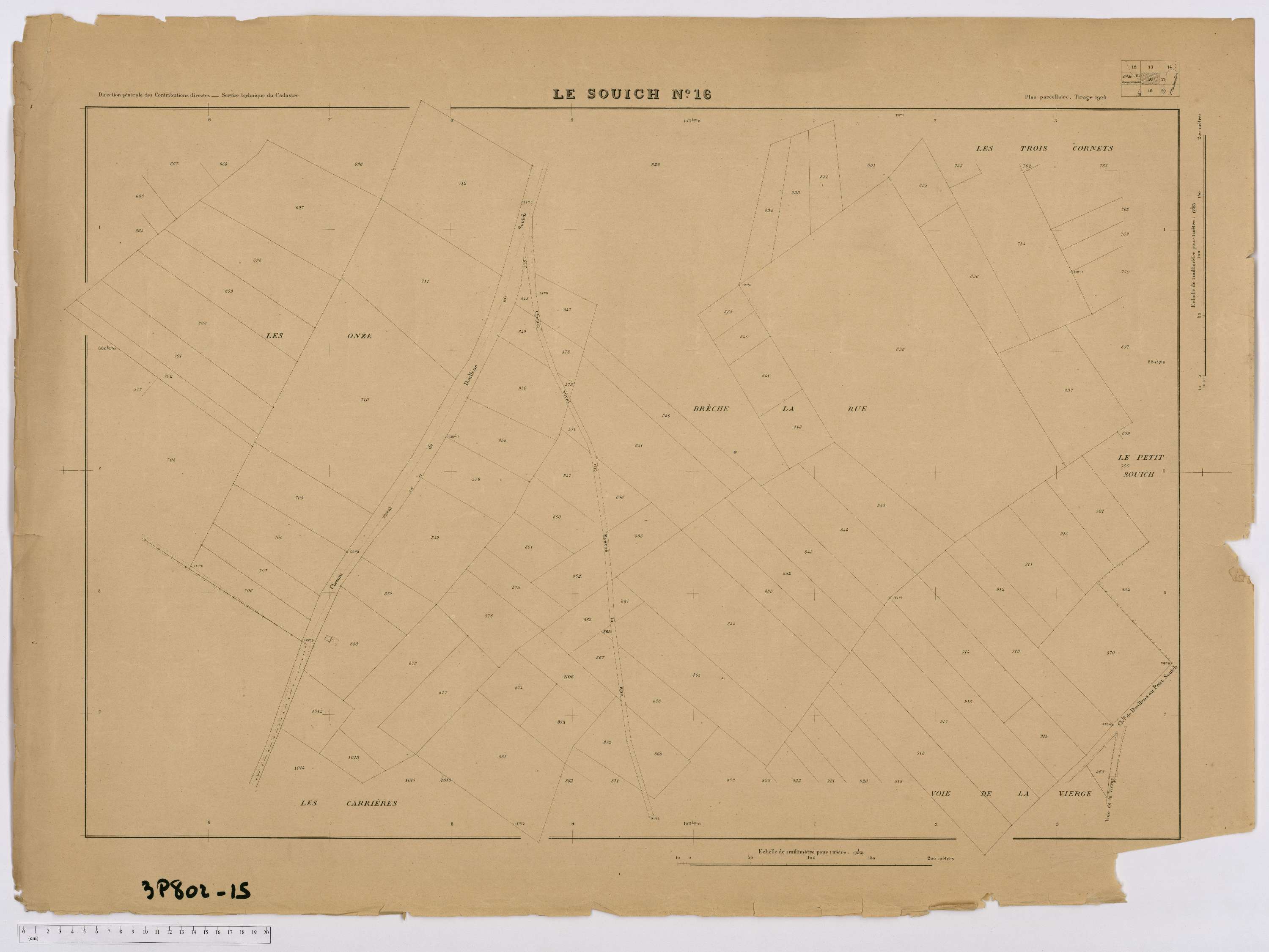 Le Souich - Plan n° 16.
