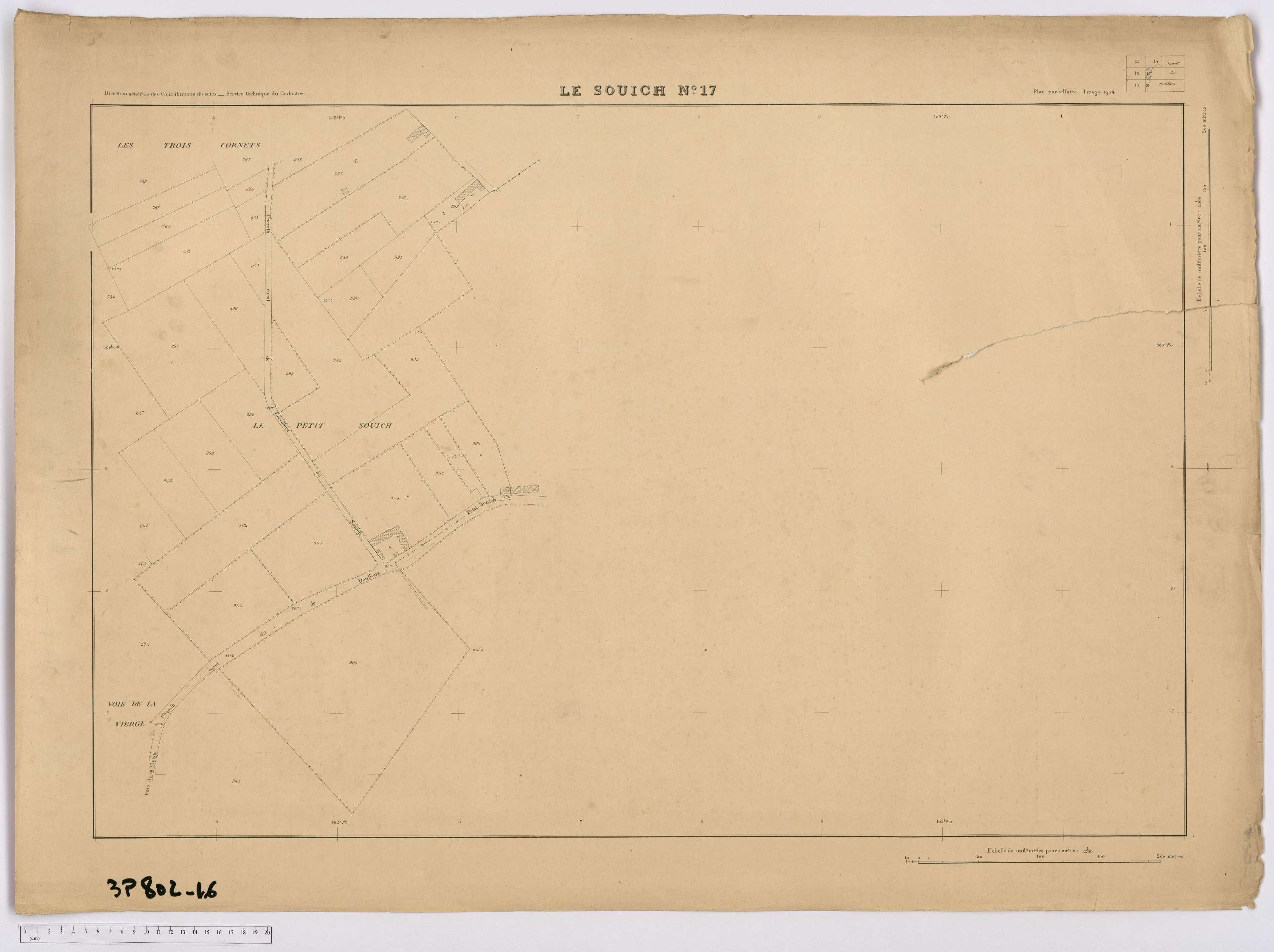 Le Souich - Plan n° 17.
