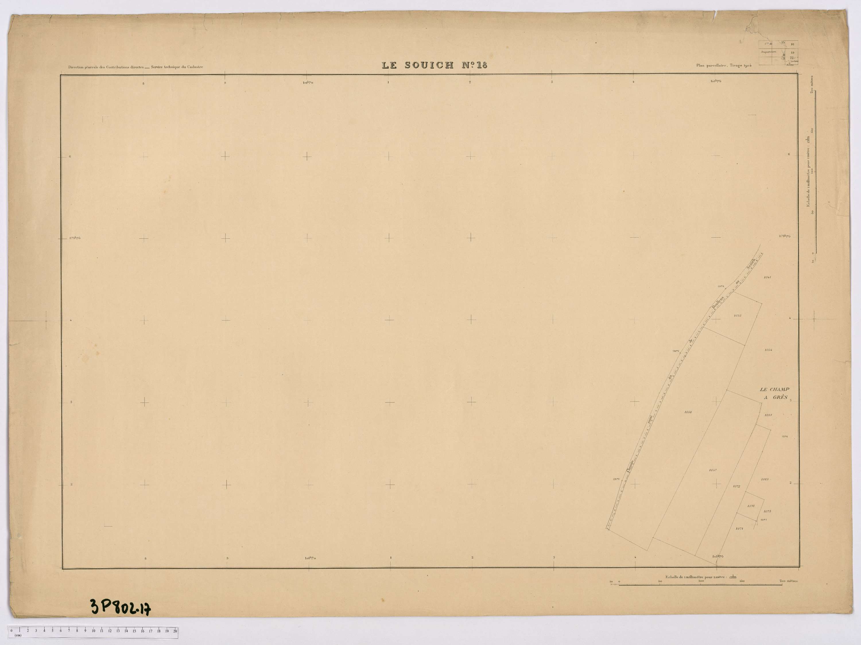 Le Souich - Plan n° 18.