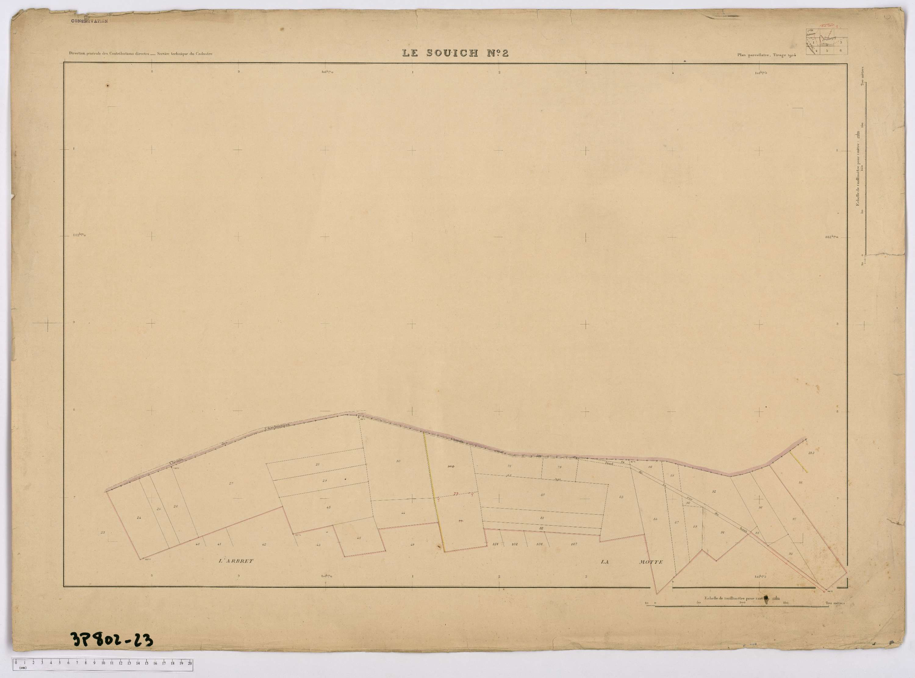 Le Souich - Plan n° 2.