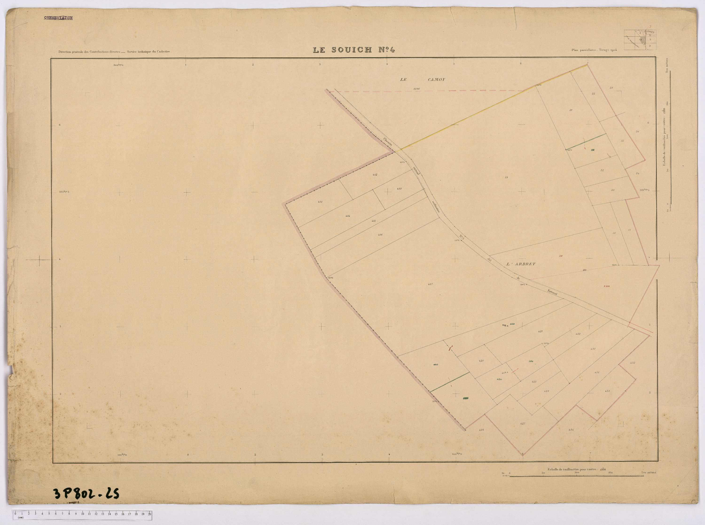 Le Souich - Plan n° 4.