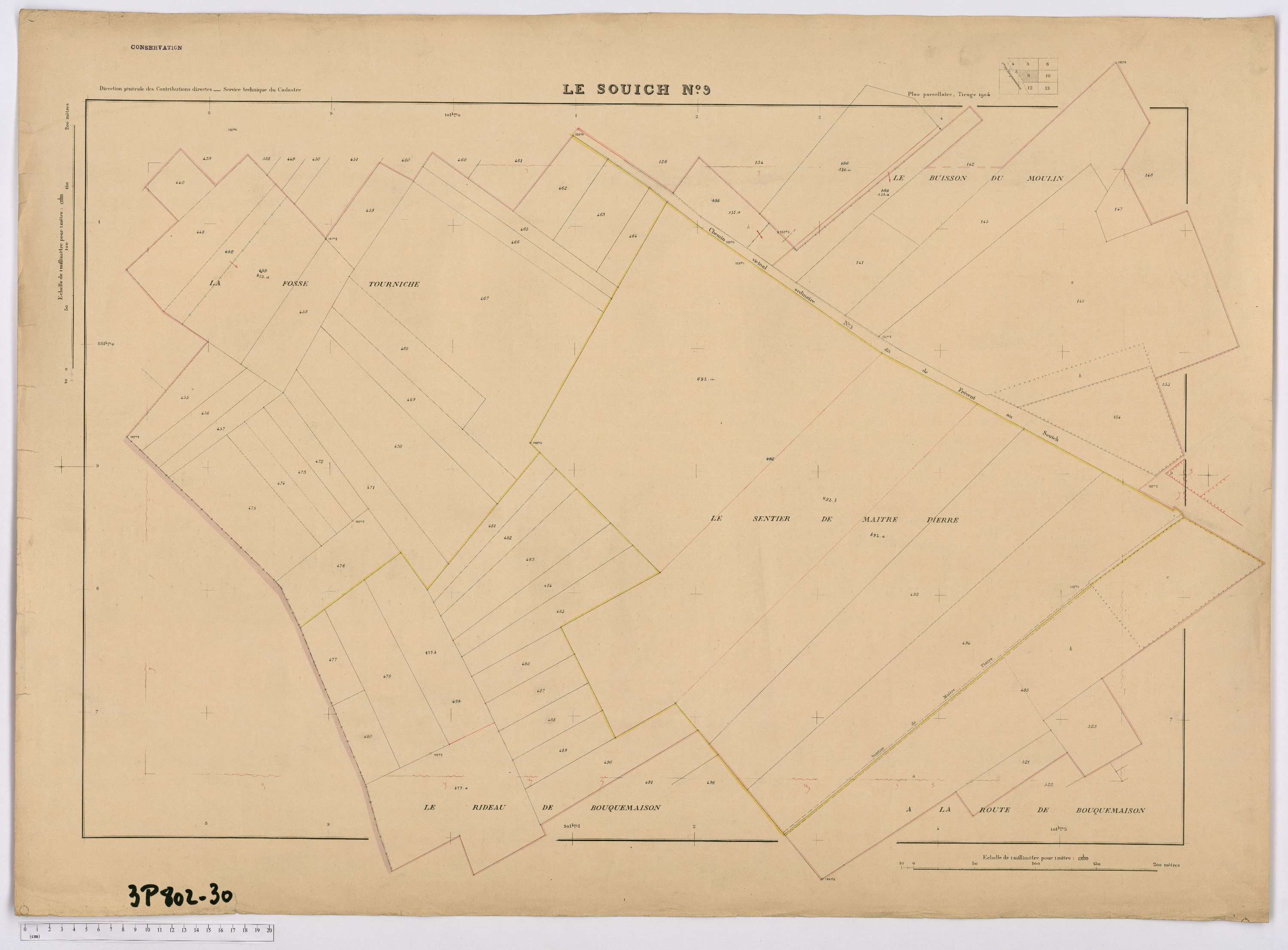 Le Souich - Plan n° 9.