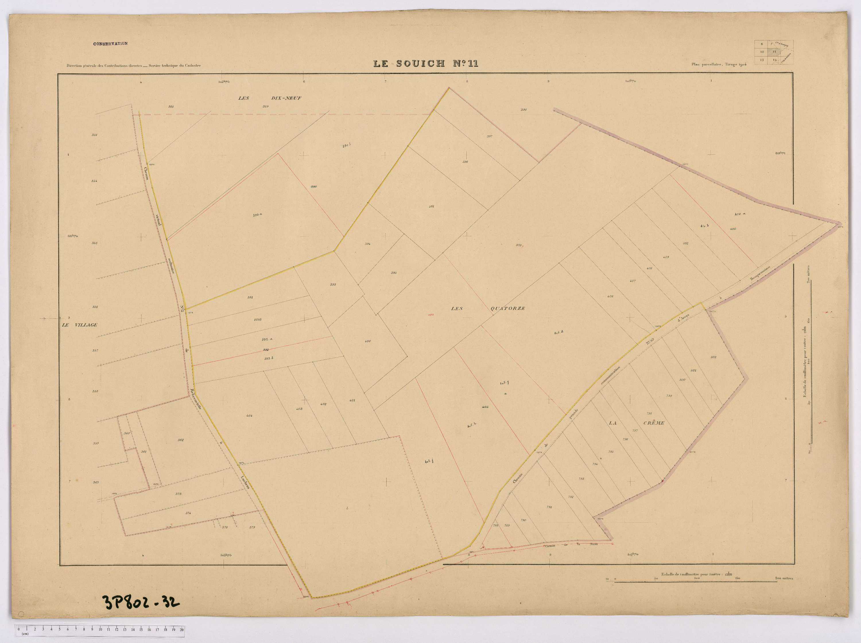 Le Souich - Plan n° 11.