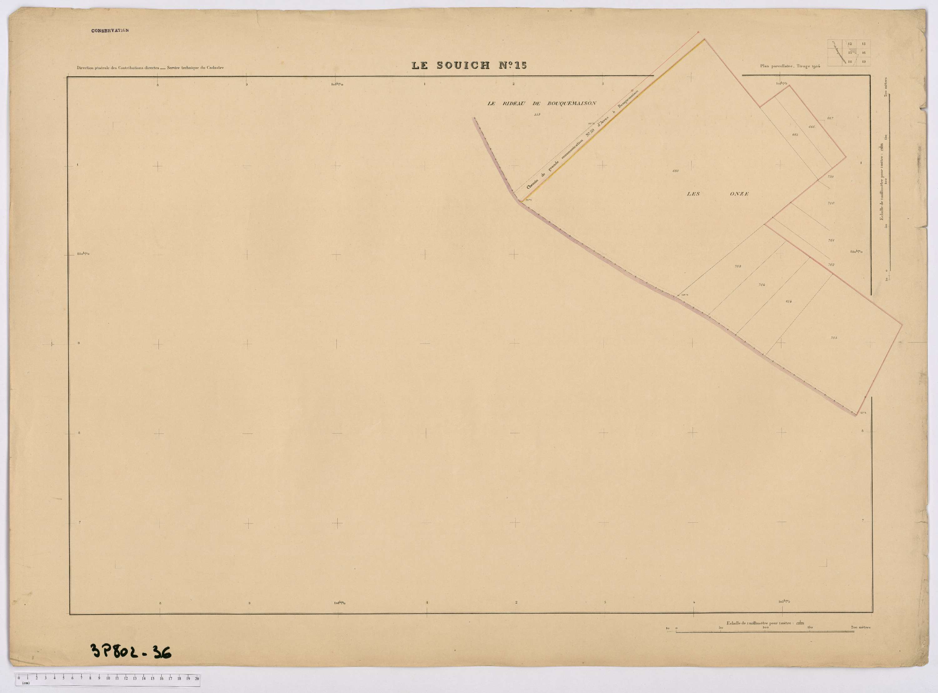 Le Souich - Plan n° 15.