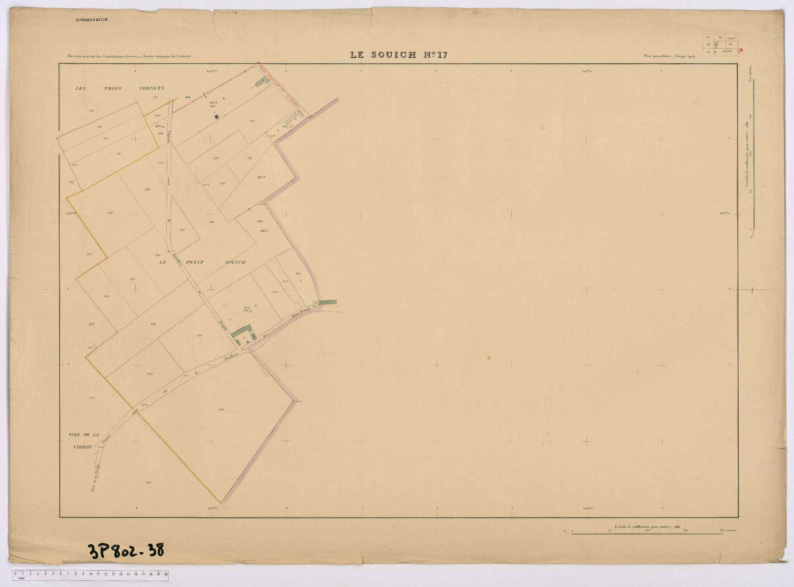 Le Souich - Plan n° 17.