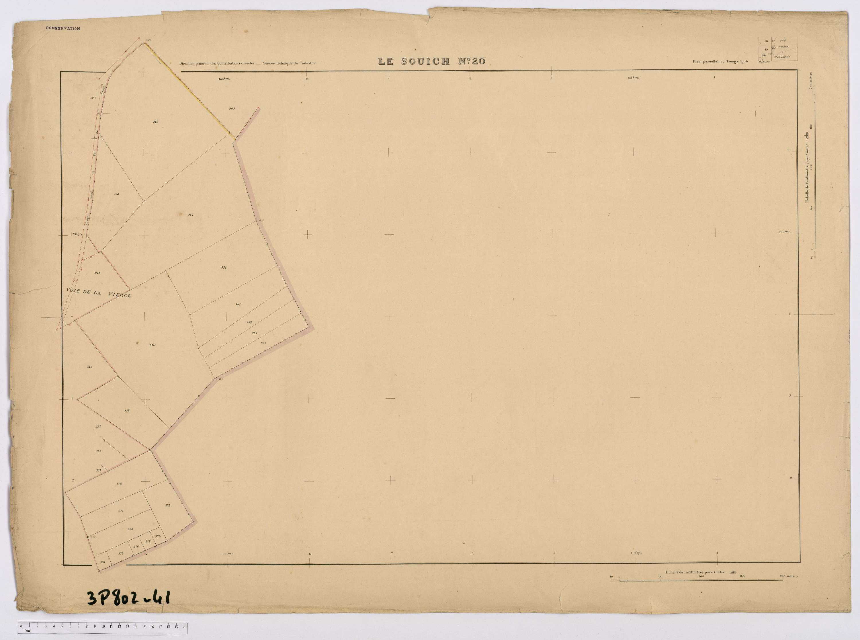 Le Souich - Plan n° 20.