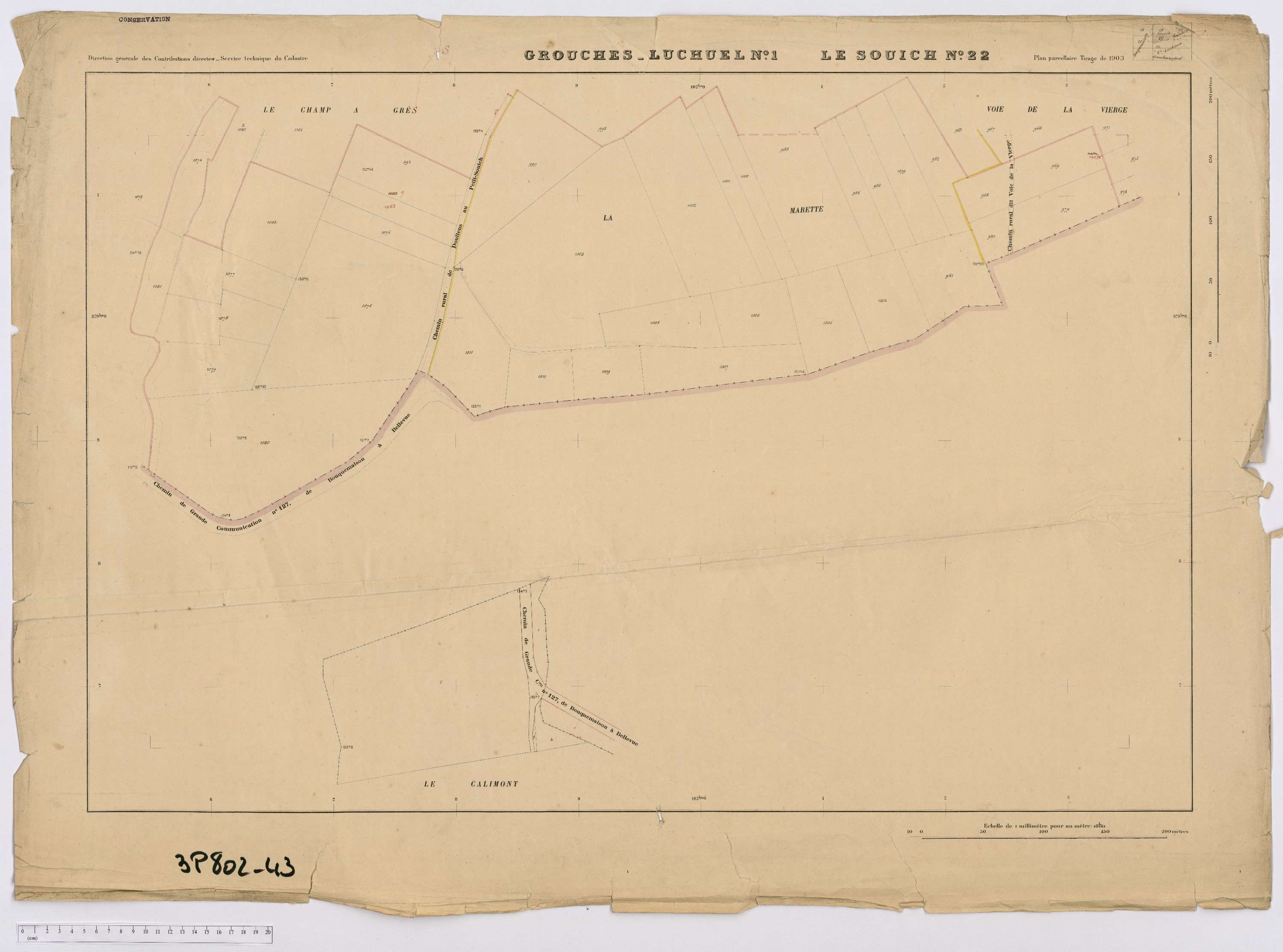 Le Souich - Plan n° 22.
