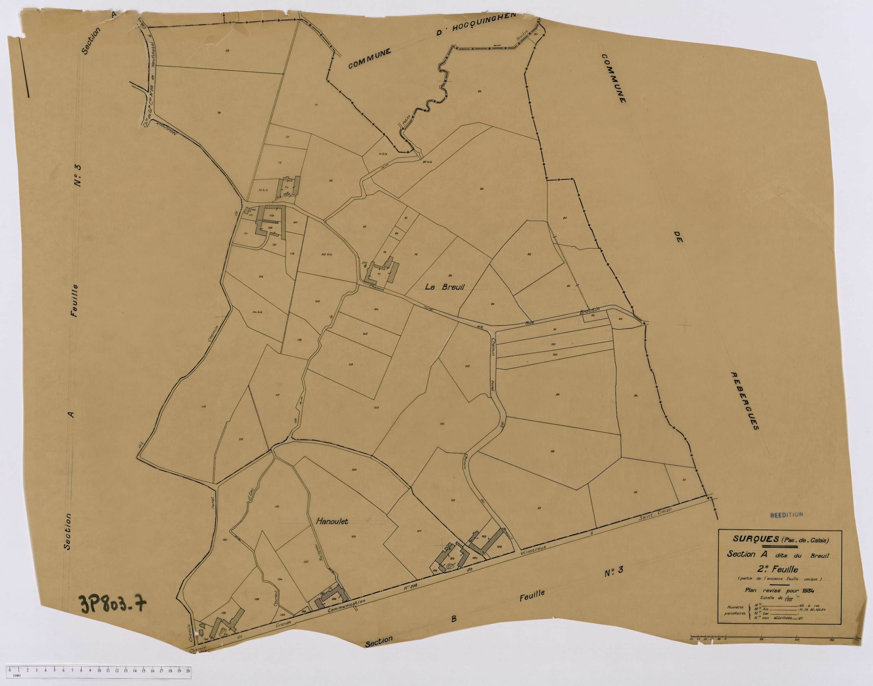 Surques - Section A, feuille 2.