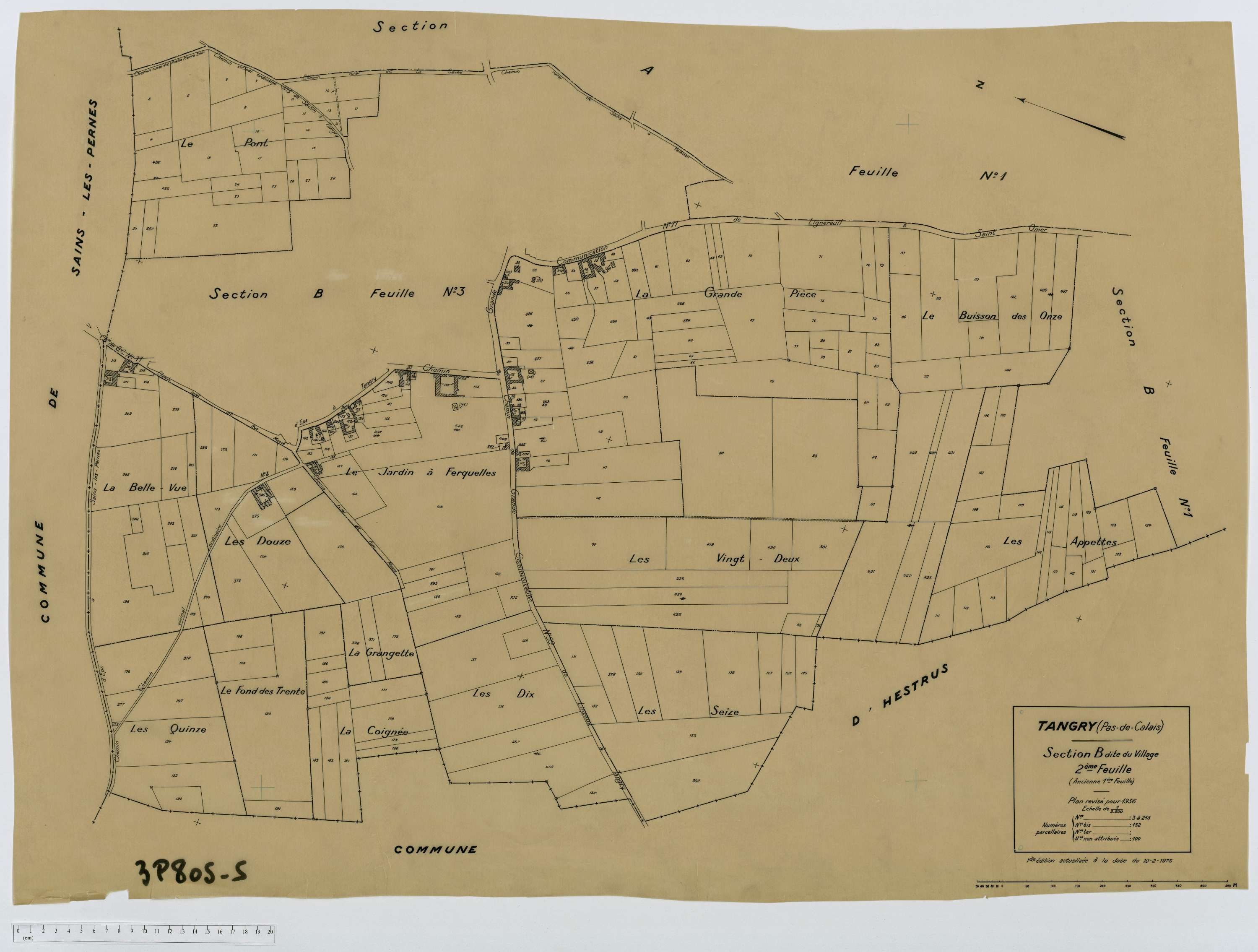 Tangry - Section B, feuille 2.