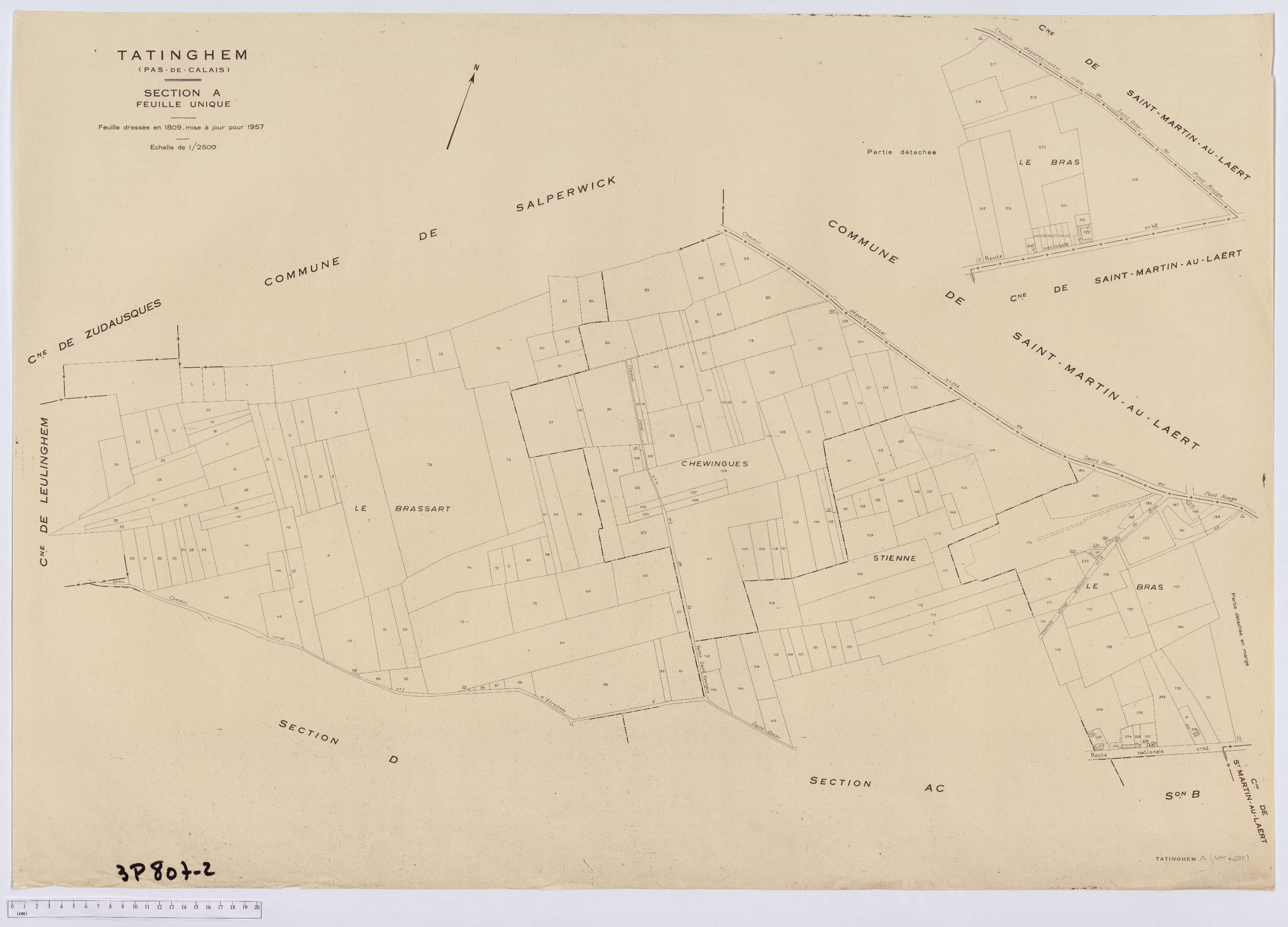 Tatinghem - Section A.