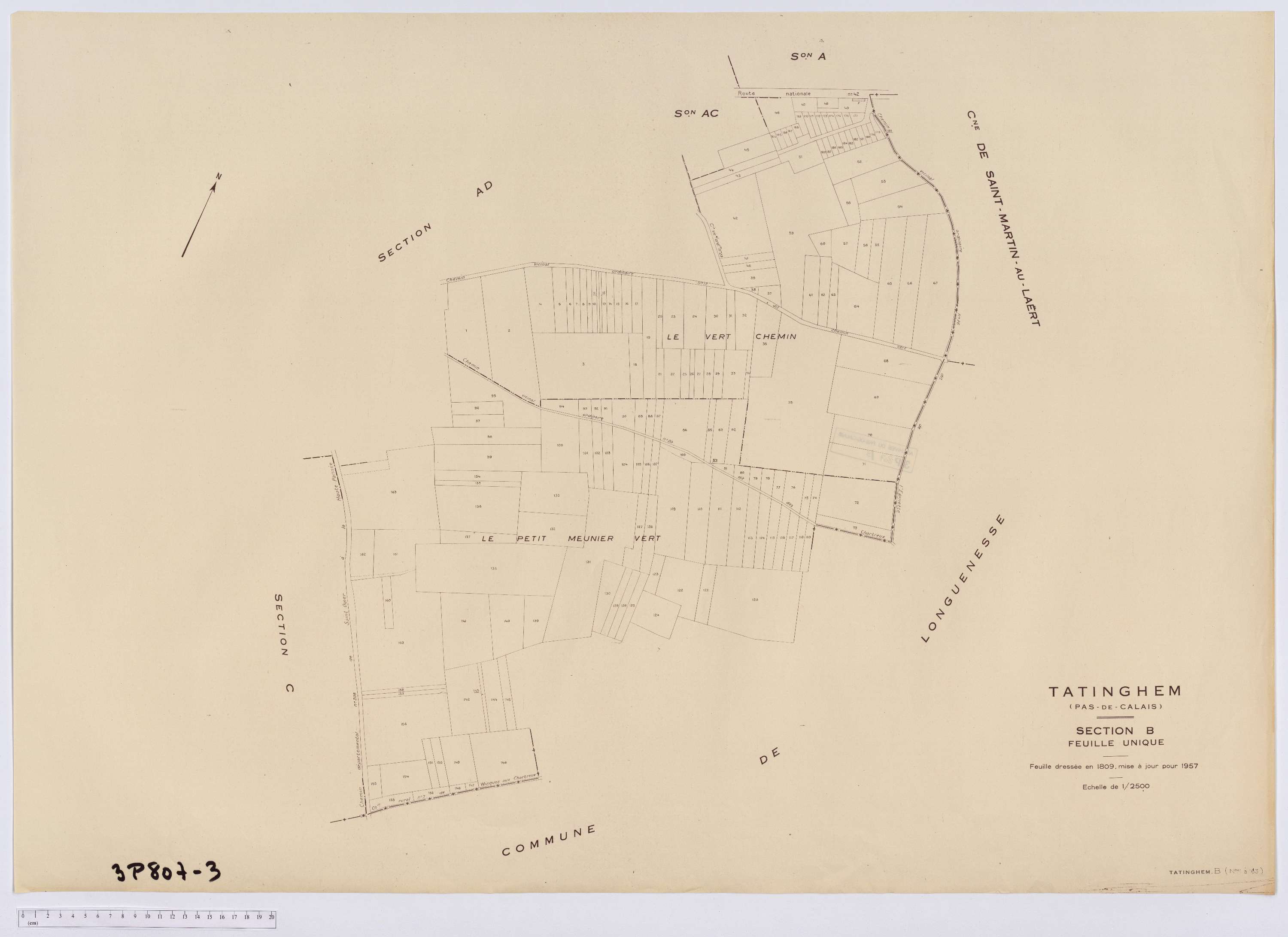 Tatinghem - Section B.