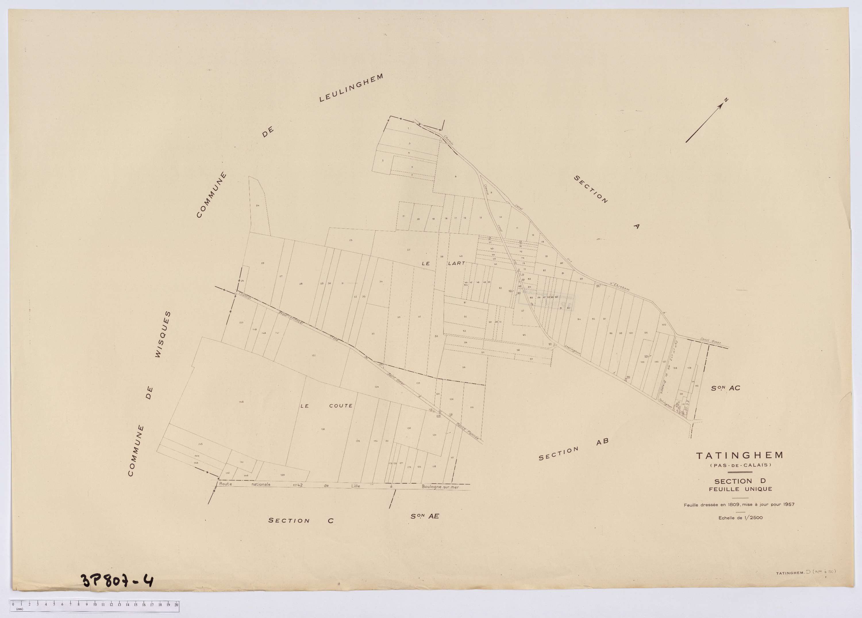 Tatinghem - Section C.