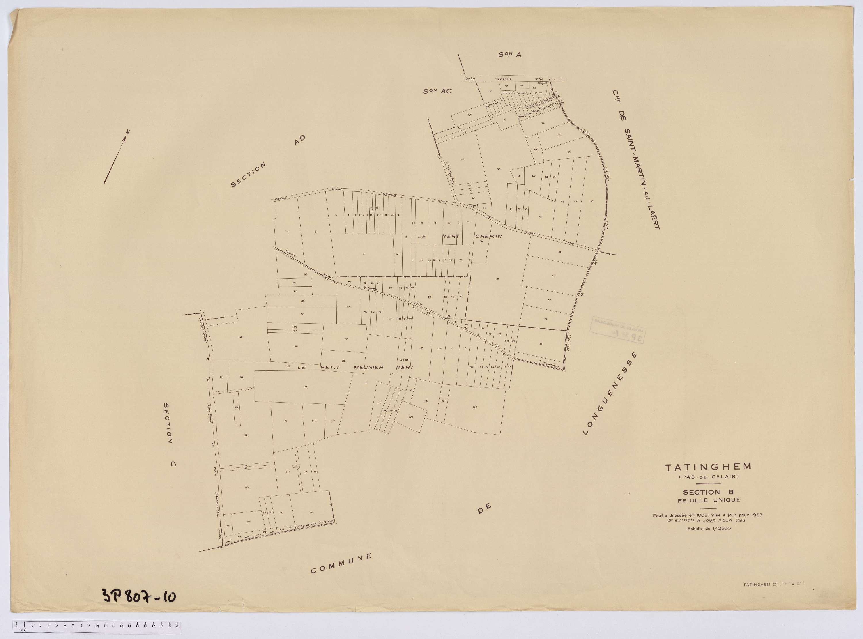 Tatinghem - Section B.