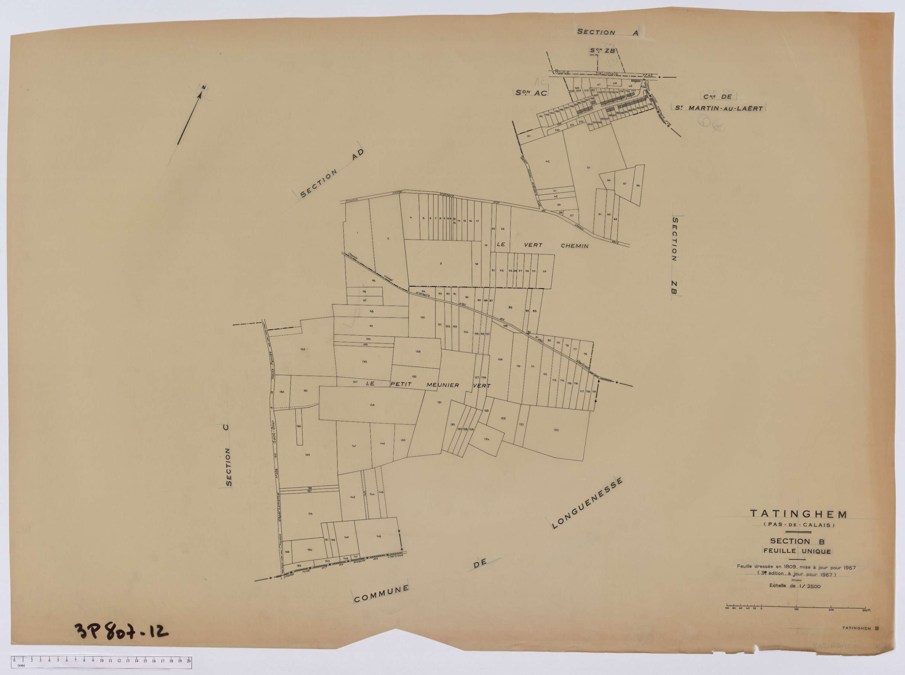 Tatinghem - Section B.