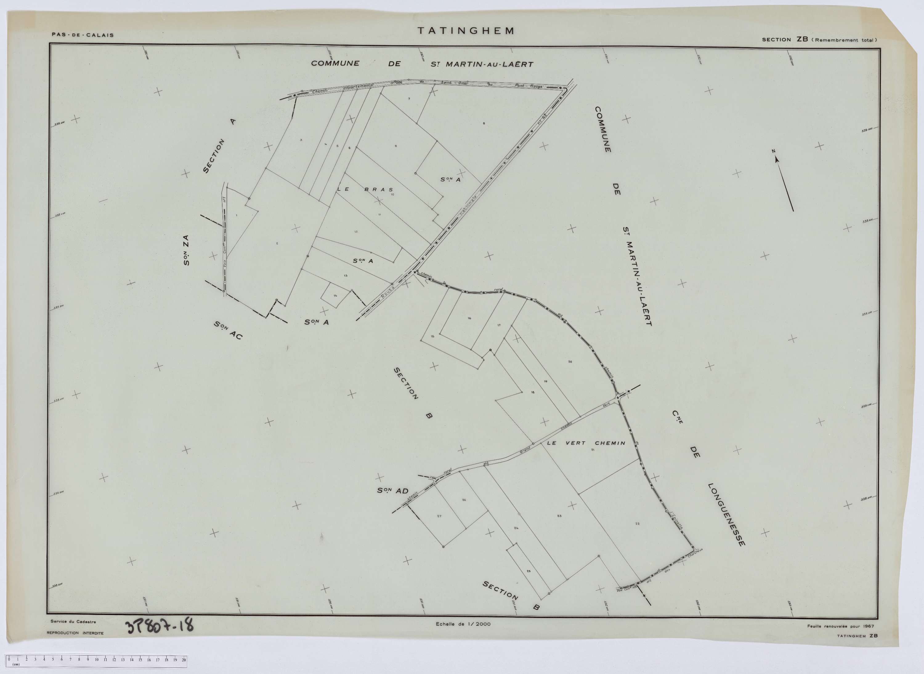 Tatinghem - Section ZB.