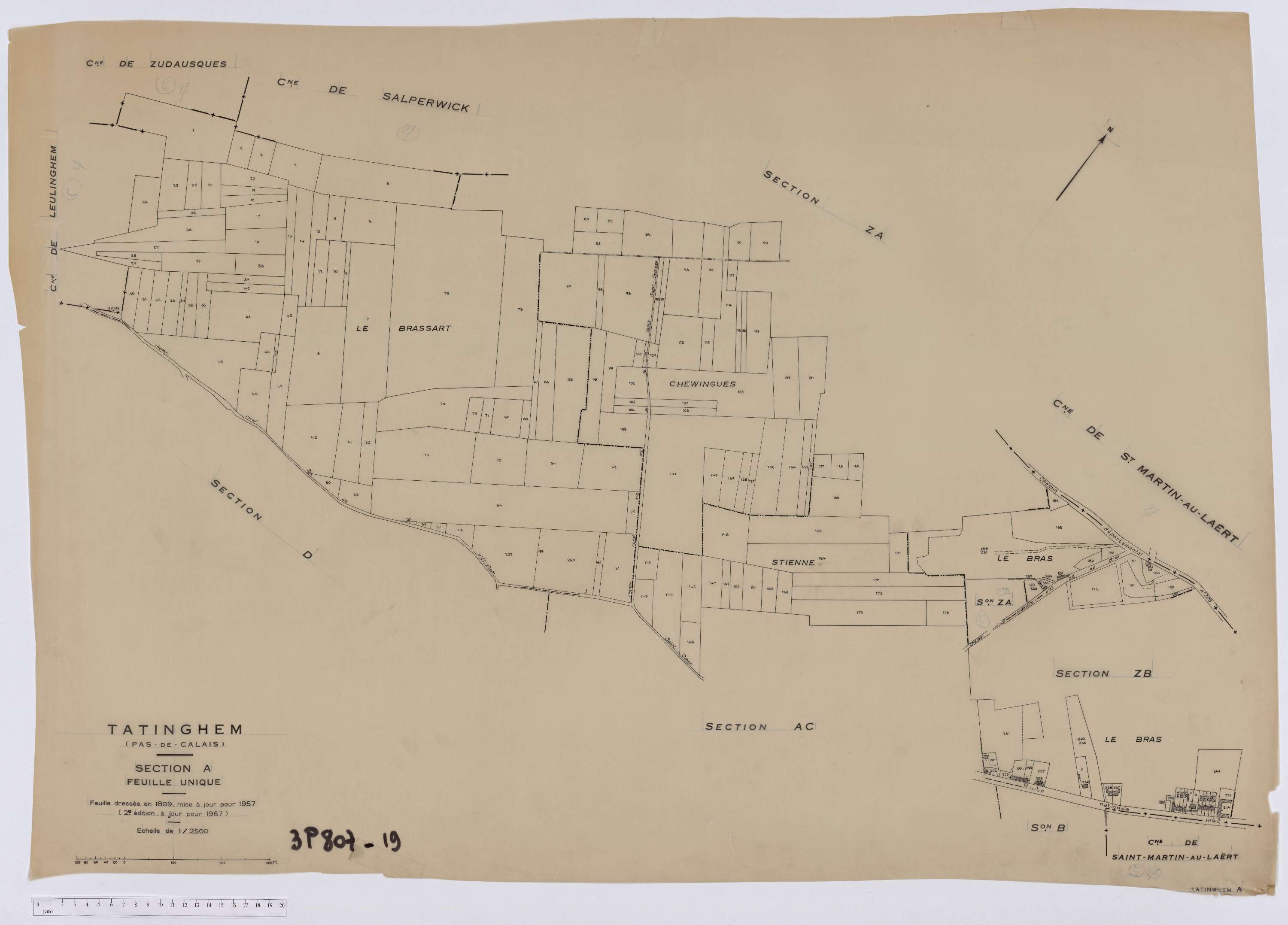 Tatinghem - Section A.