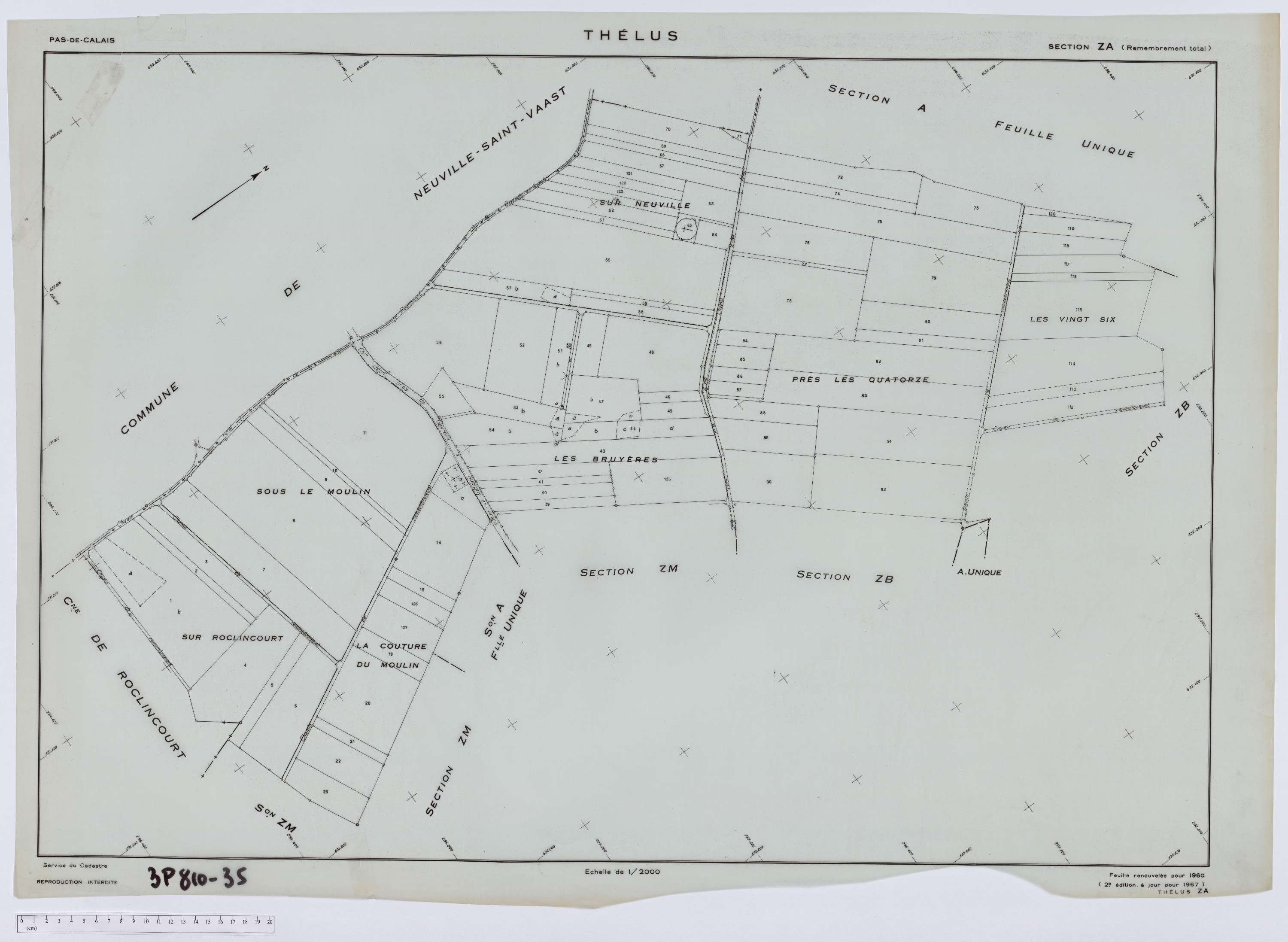 Thélus - Section ZA.