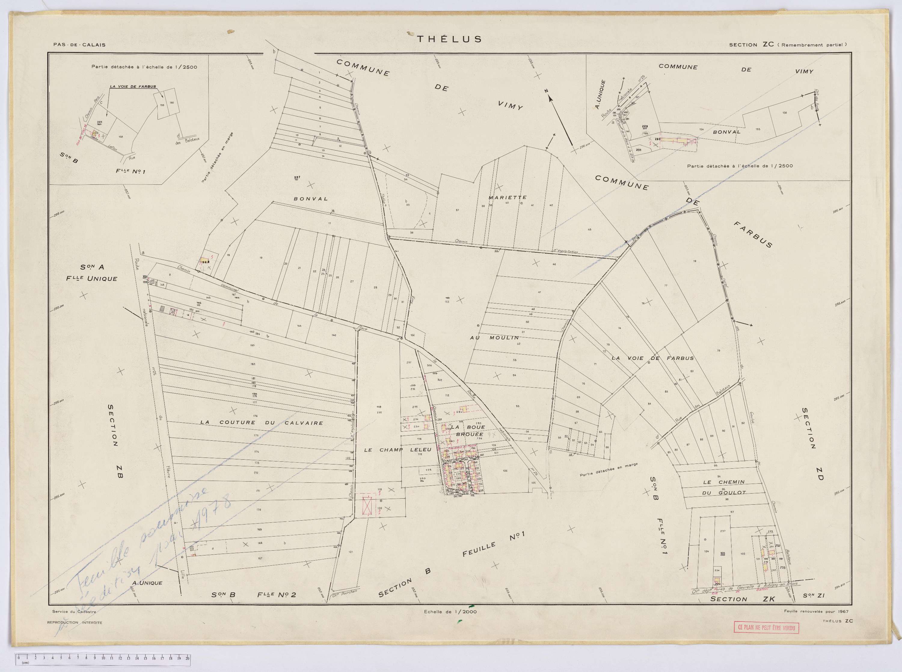 Thélus - Section ZC.