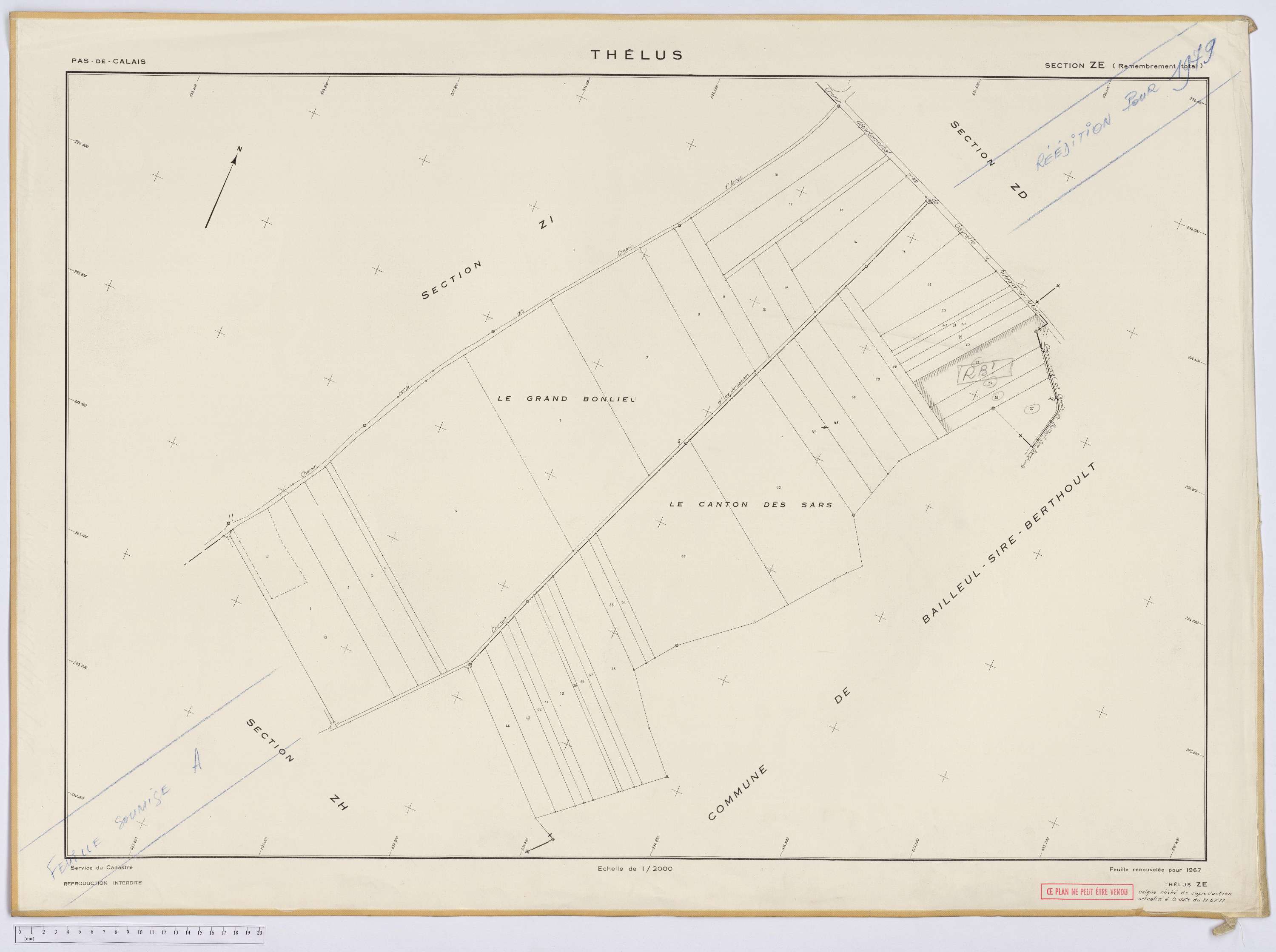 Thélus - Section ZE.