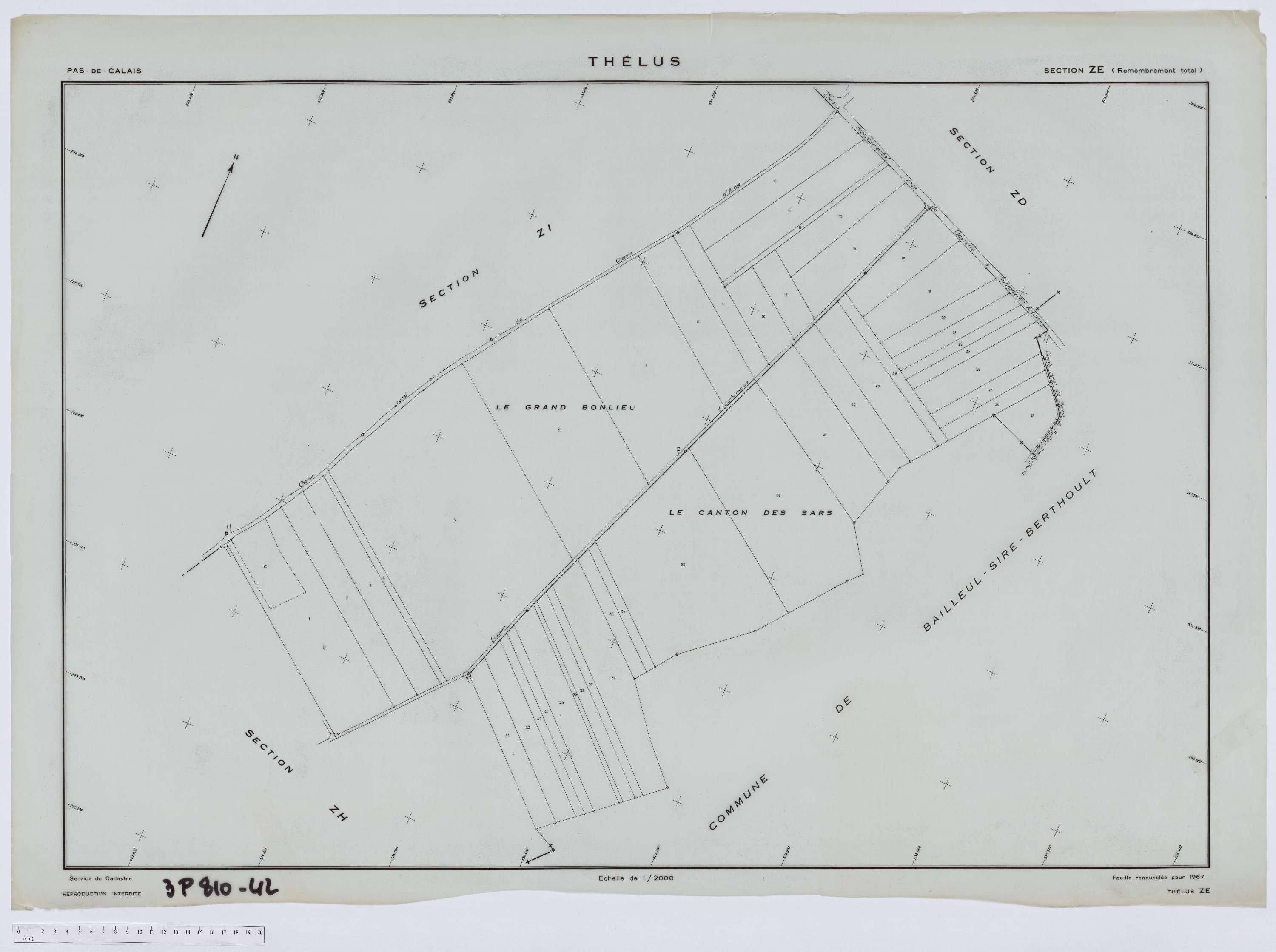Thélus - Section ZE.