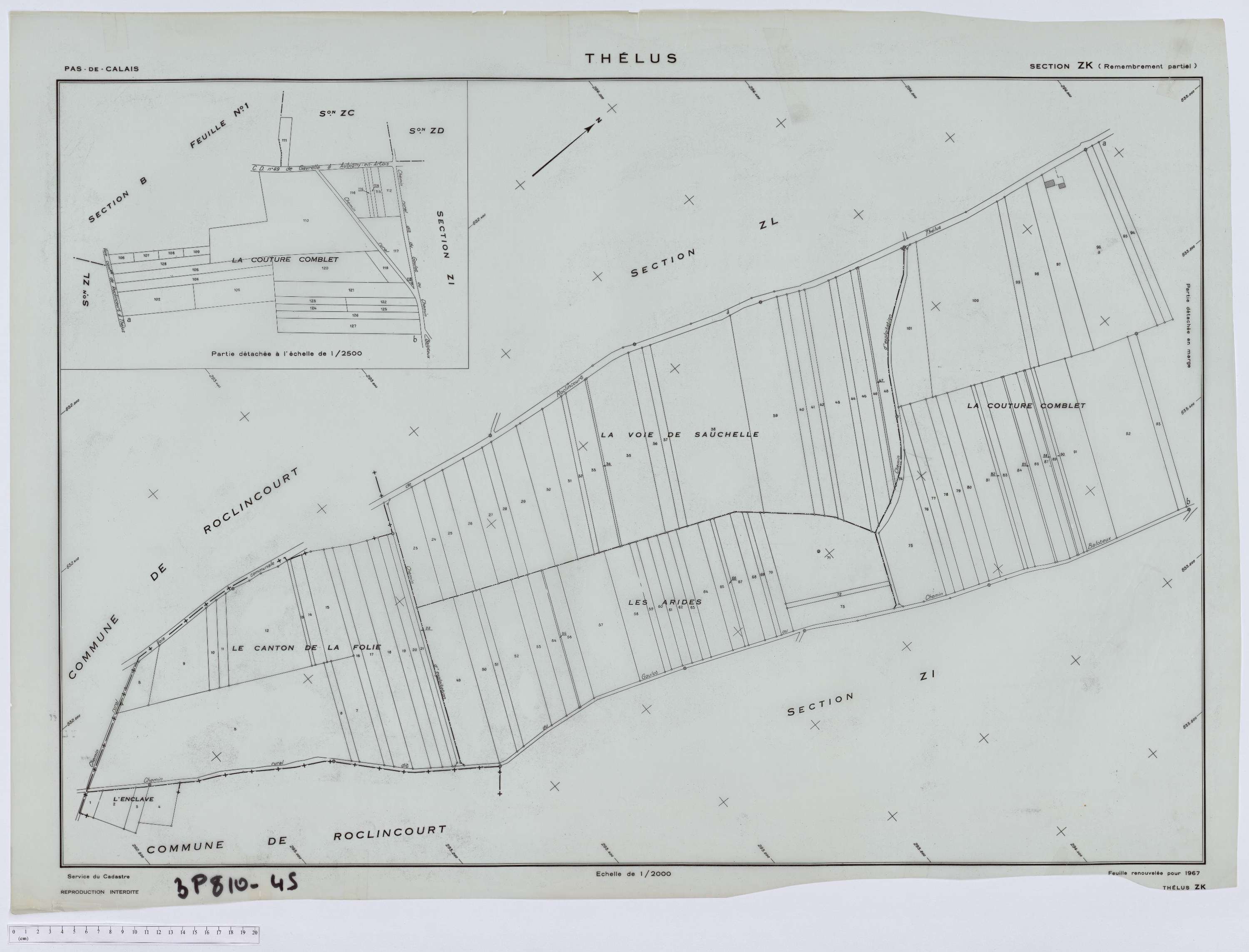 Thélus - Section ZK.