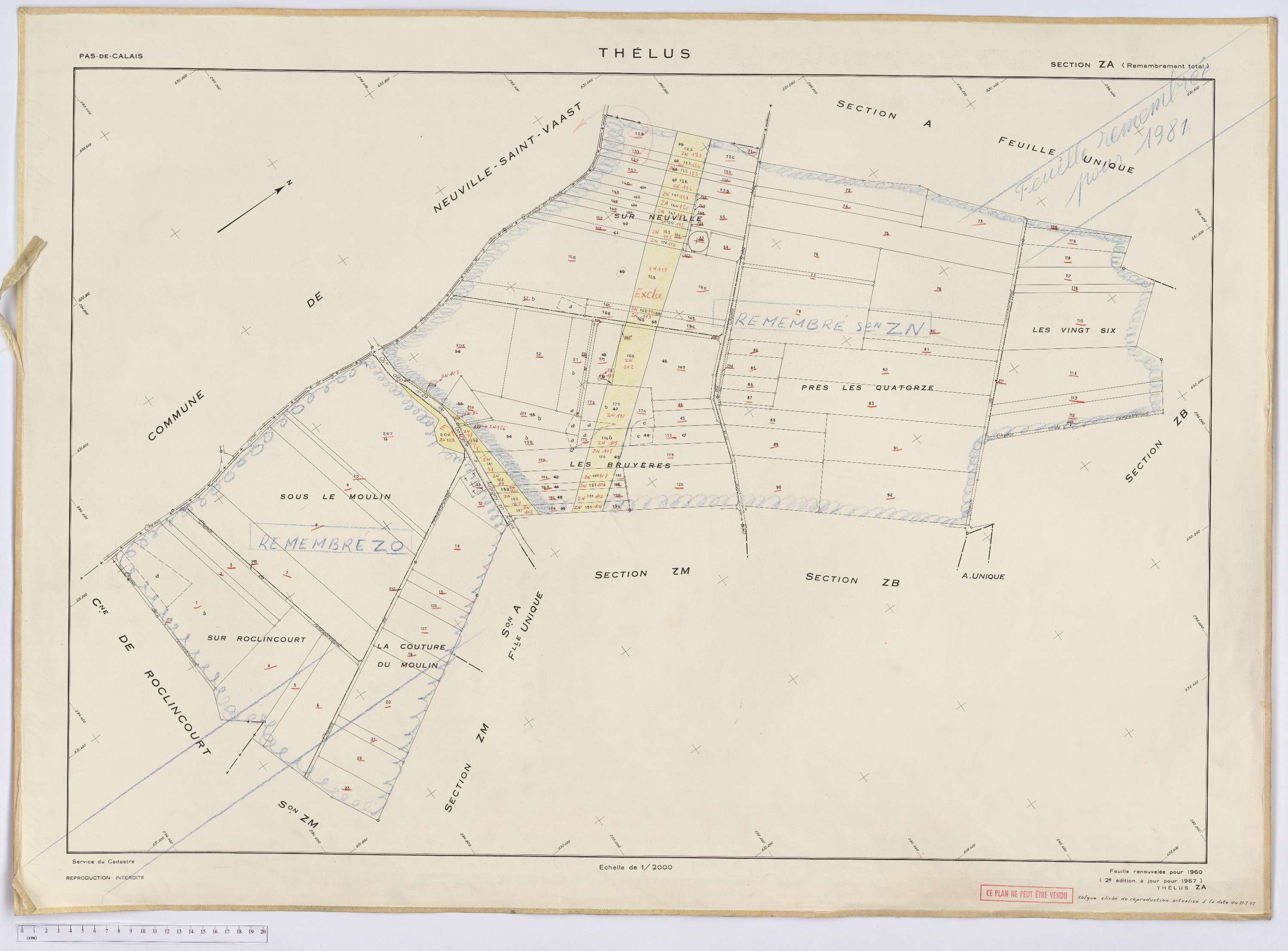 Thélus - Section ZA.
