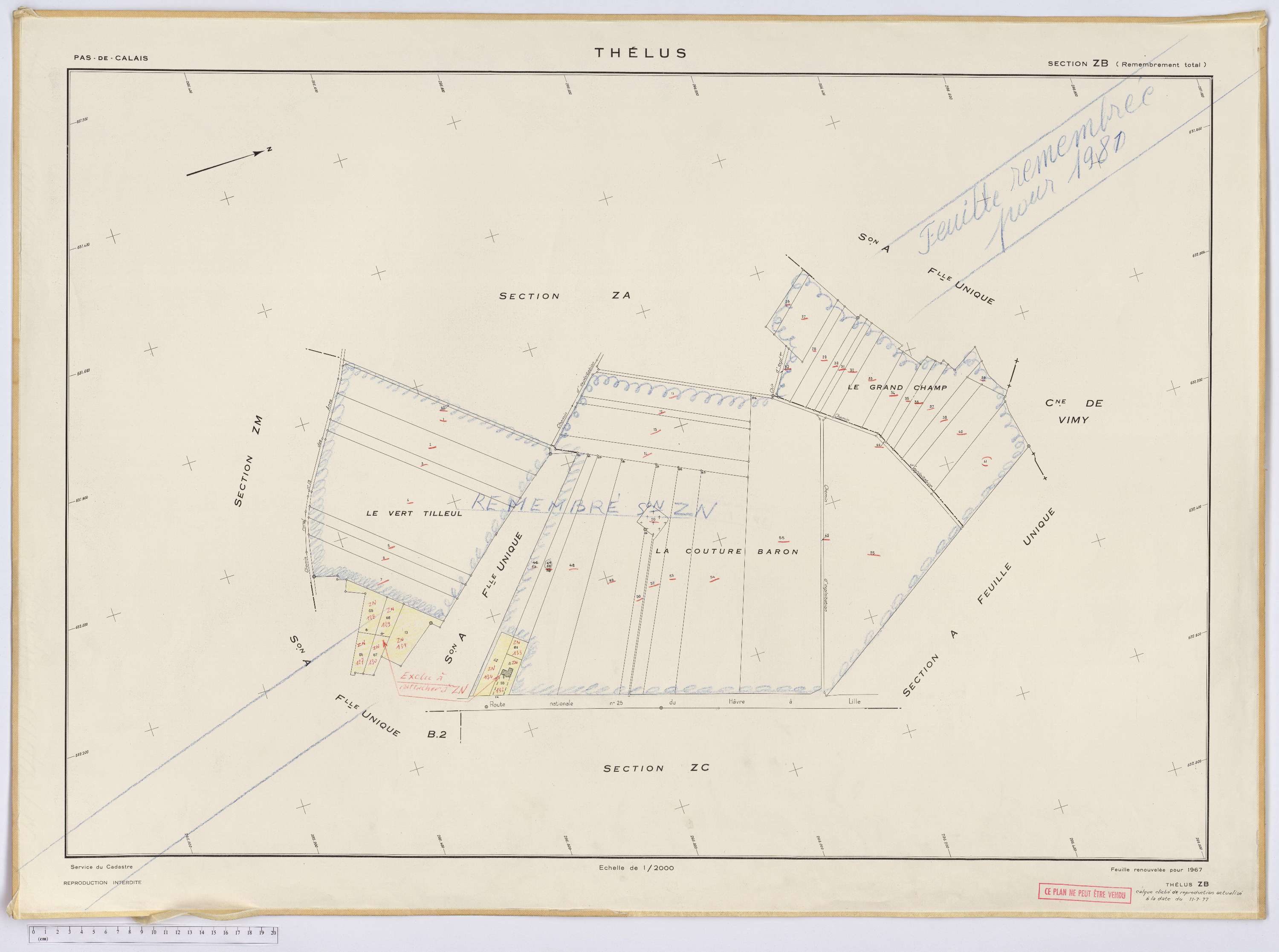 Thélus - Section ZB.