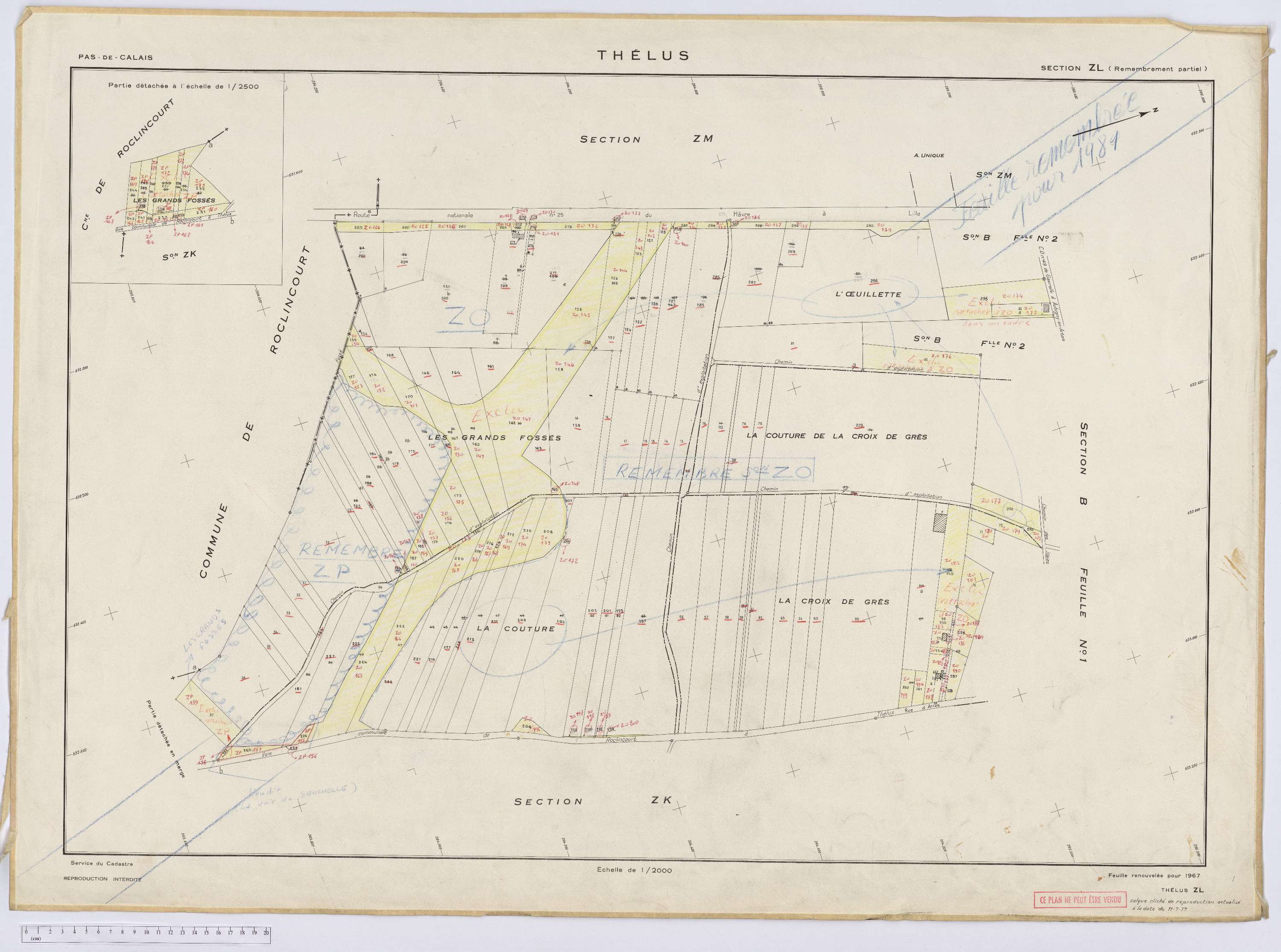 Thélus - Section ZL.