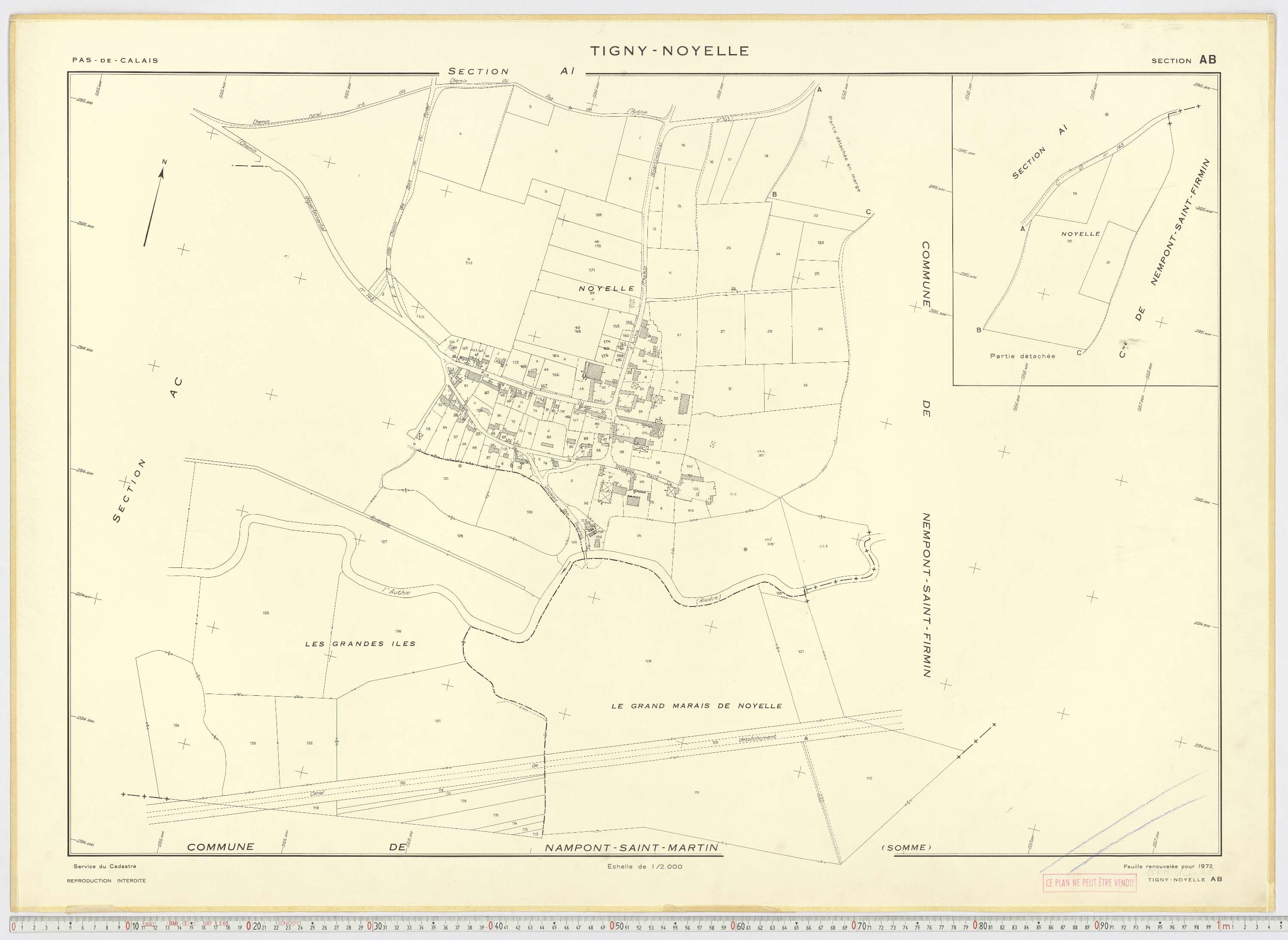 Tigny-Noyelle - Section AB.