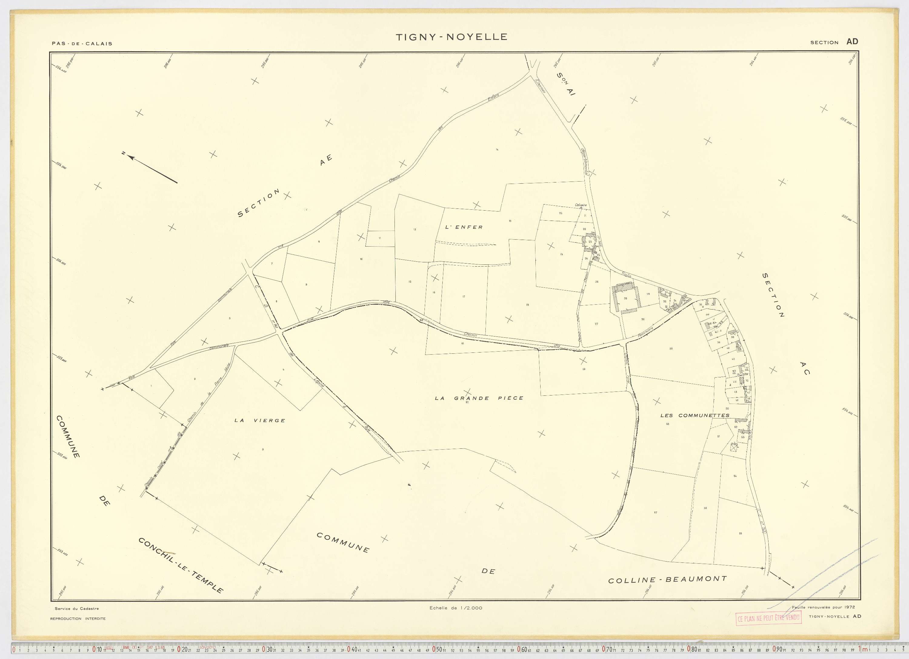 Tigny-Noyelle - Section AD.