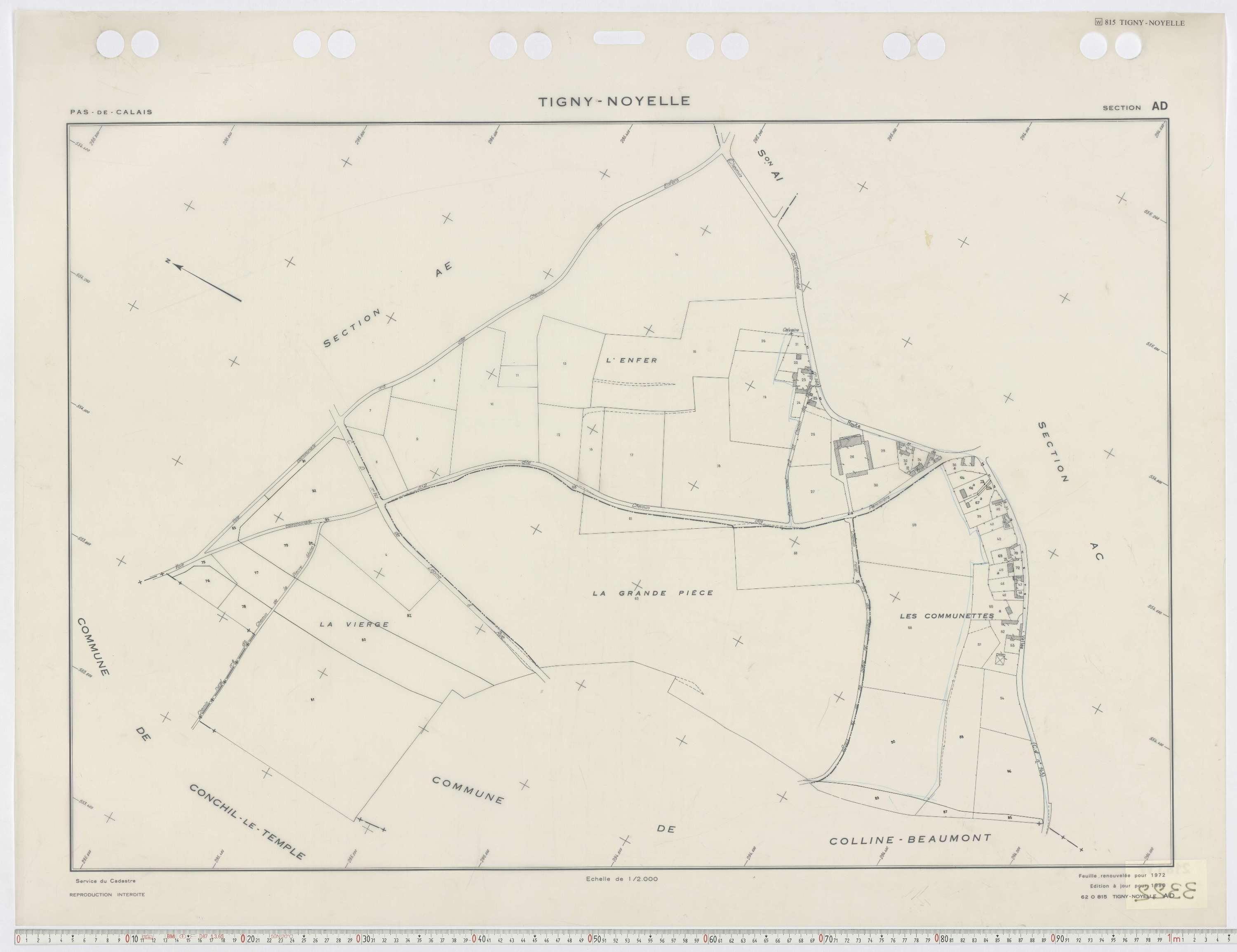 Tigny-Noyelle - Section AD.